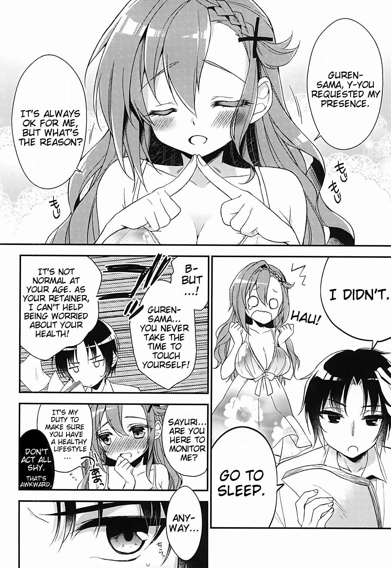 Page 3 Chapter 1 Owari no Seraph - Oshitai Shiteimasu Nushi-sama (Doujinshi)