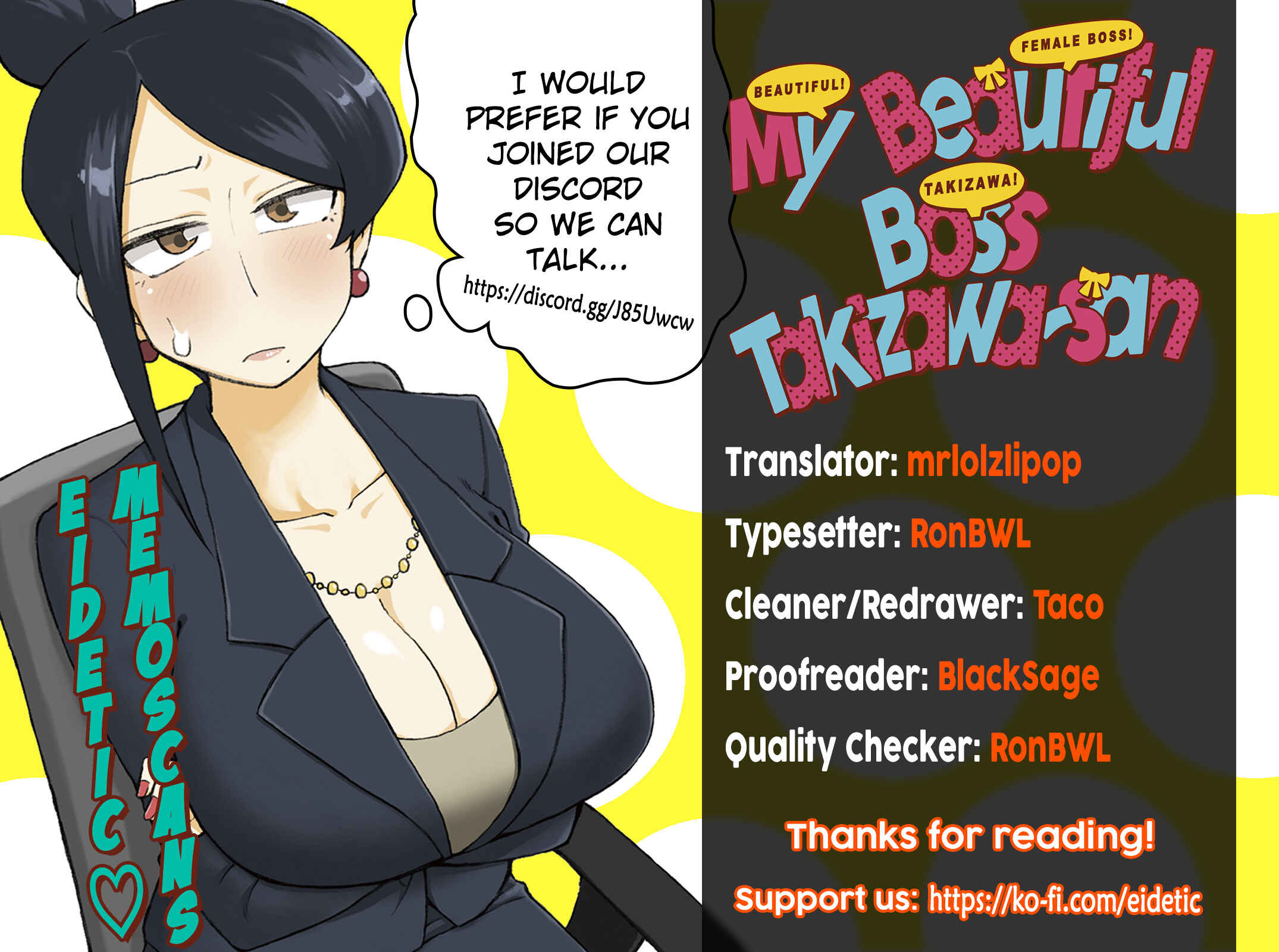 Page 8 Chapter 106 Bijin Onna Joushi Takizawa-san