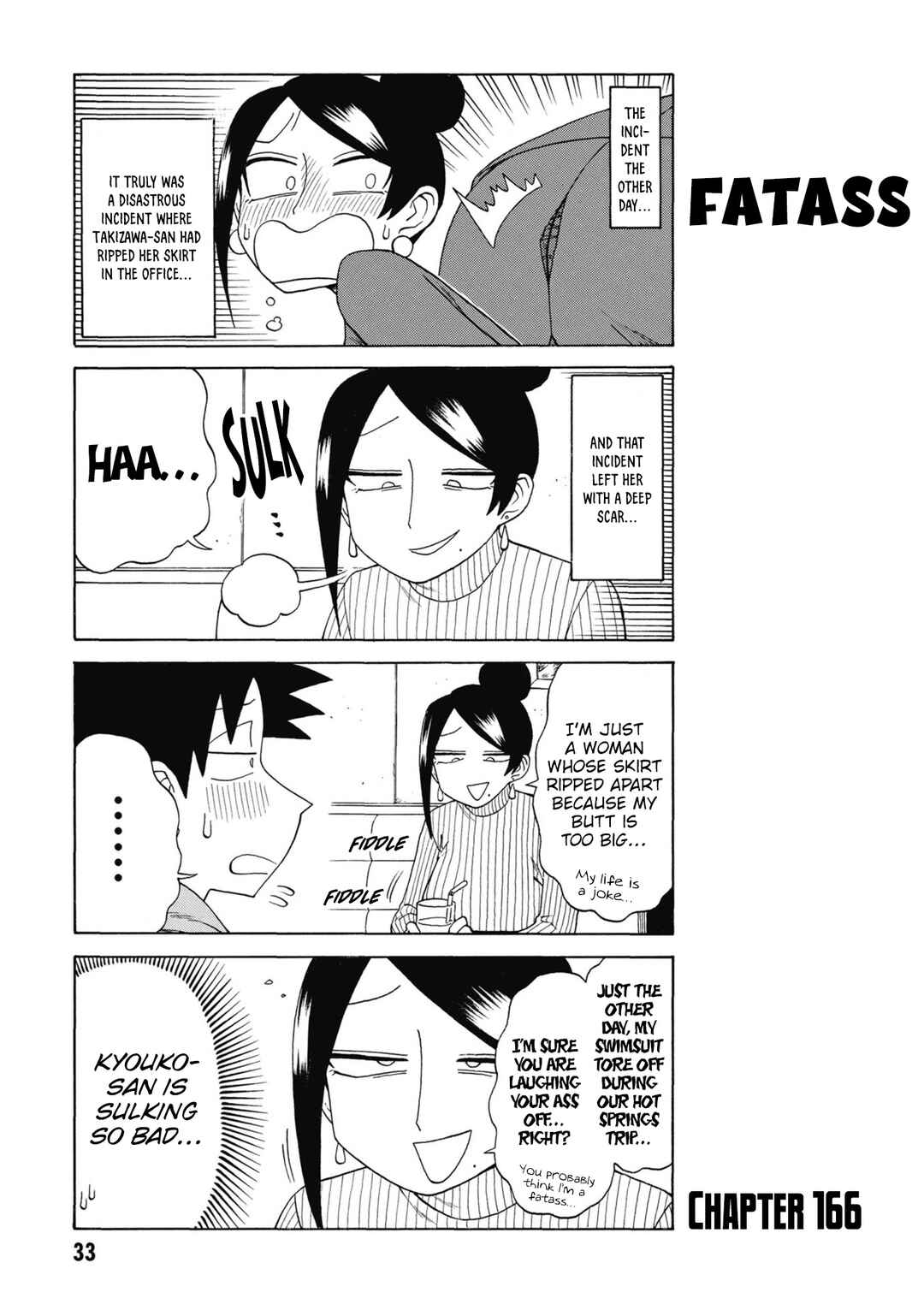 Page 1 Chapter 166 Bijin Onna Joushi Takizawa-san