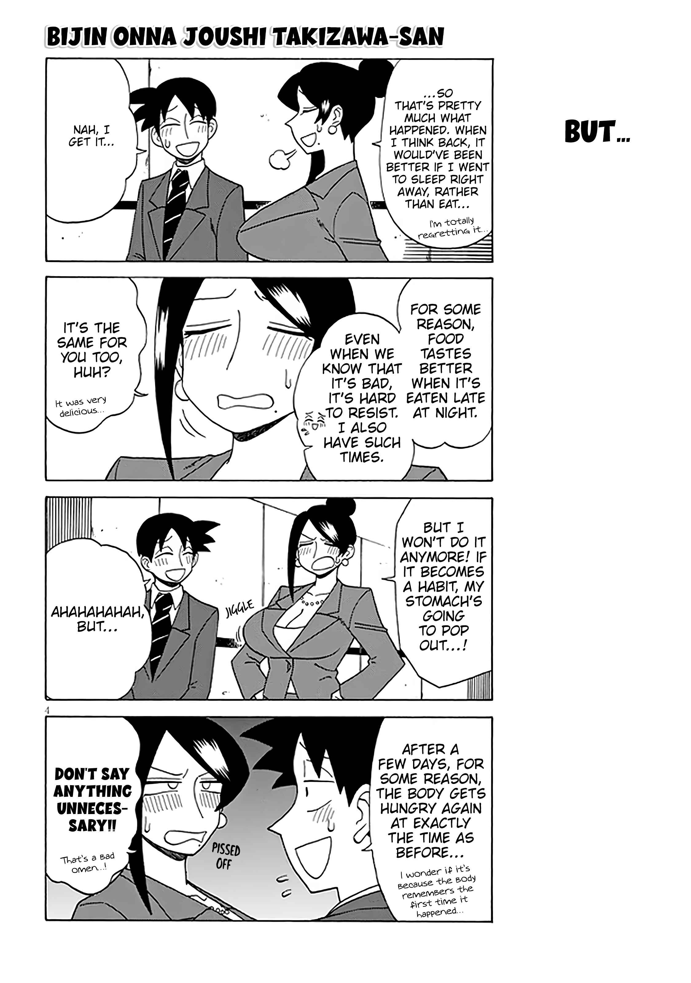 Page 4 Chapter 127 Bijin Onna Joushi Takizawa-san