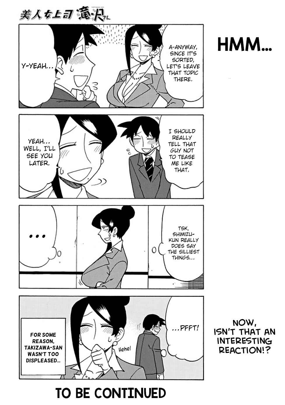 Page 4 Chapter 68 Bijin Onna Joushi Takizawa-san
