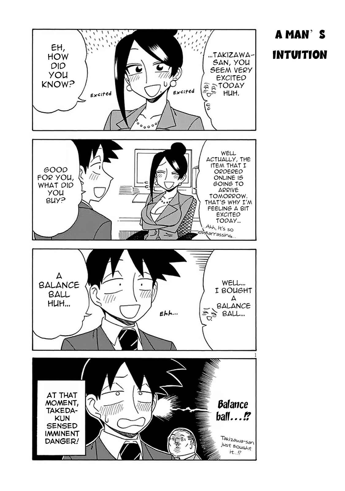 Page 1 Chapter 102 Bijin Onna Joushi Takizawa-san