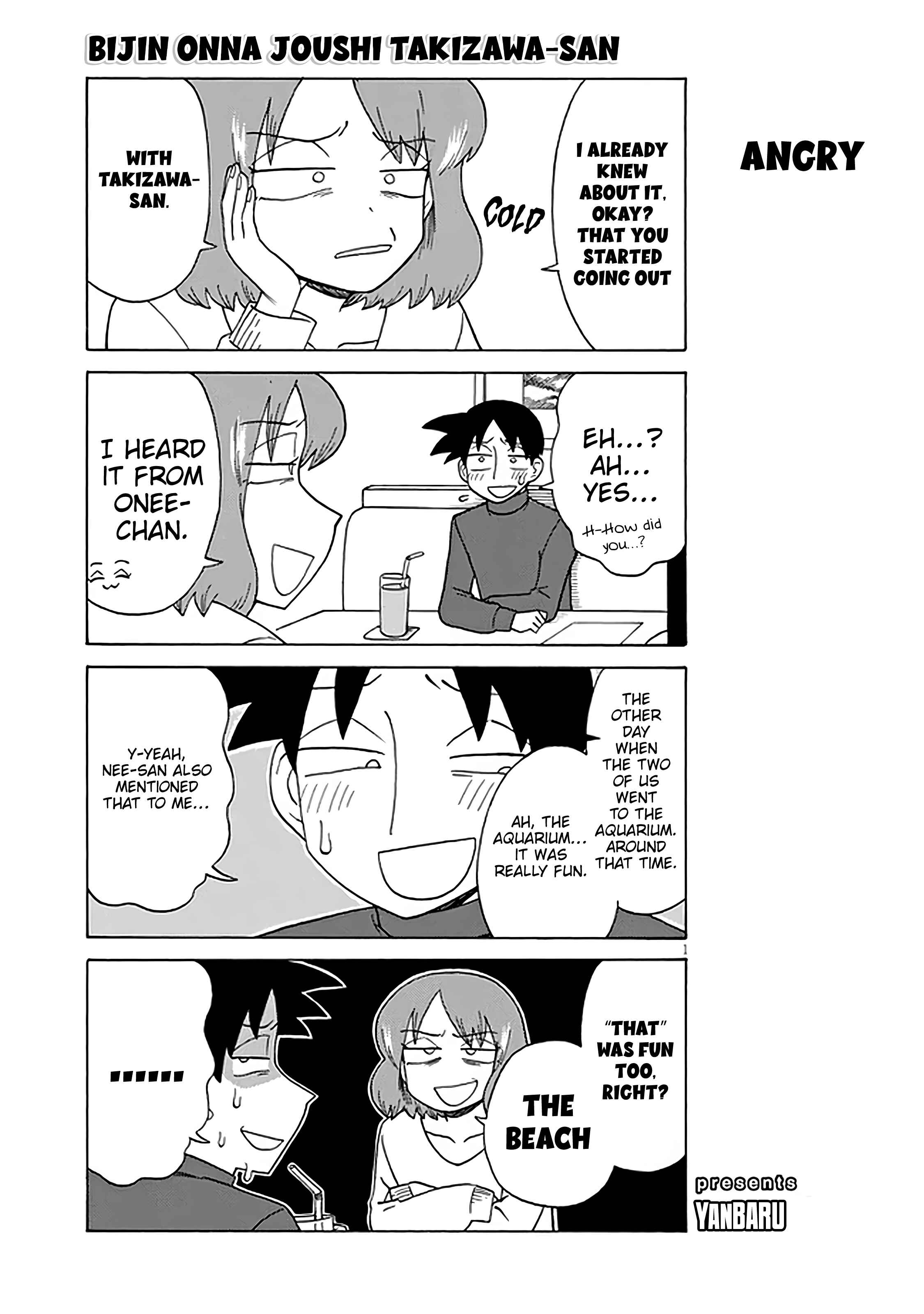 Page 1 Chapter 123 Bijin Onna Joushi Takizawa-san
