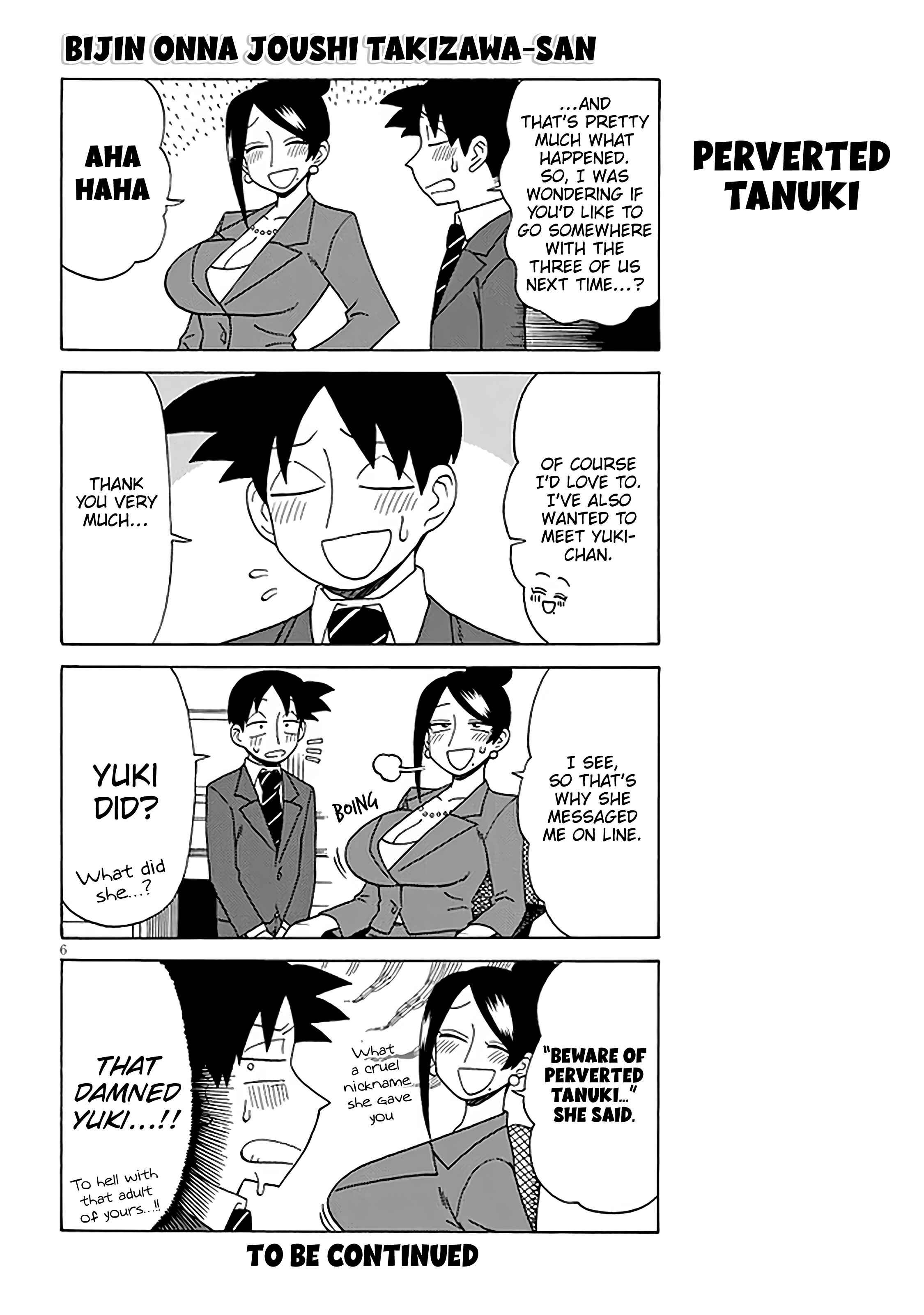 Page 6 Chapter 123 Bijin Onna Joushi Takizawa-san