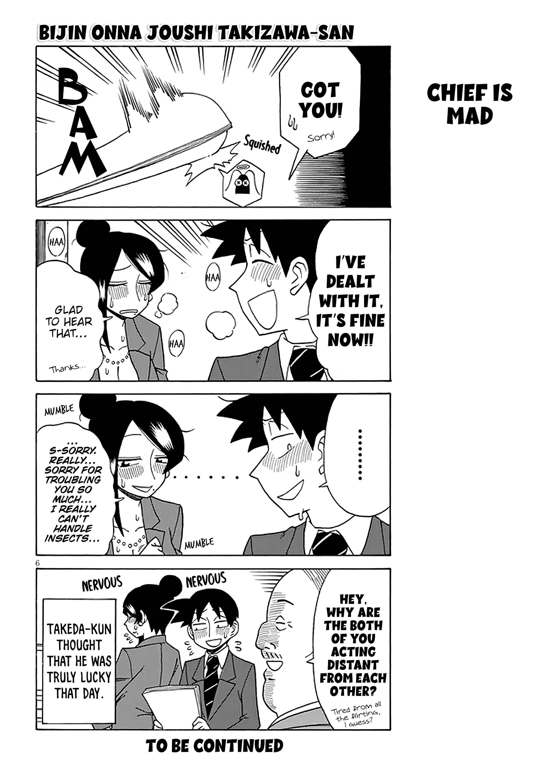 Page 6 Chapter 125 Bijin Onna Joushi Takizawa-san