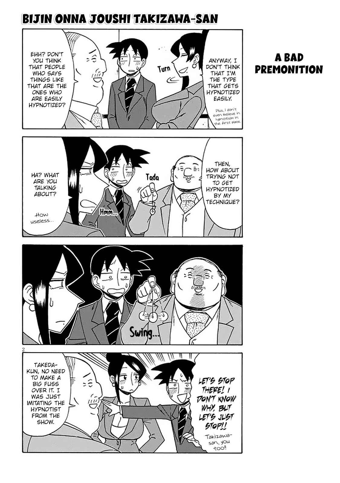 Page 2 Chapter 113 Bijin Onna Joushi Takizawa-san