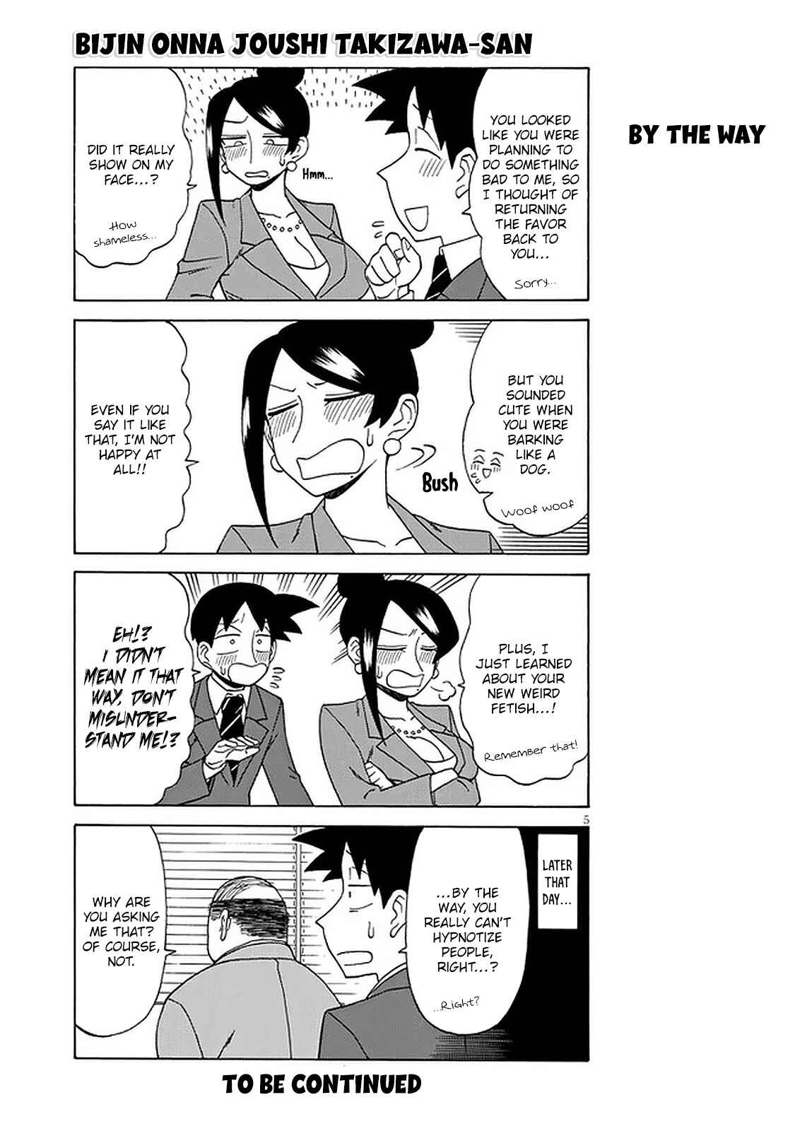 Page 5 Chapter 113 Bijin Onna Joushi Takizawa-san