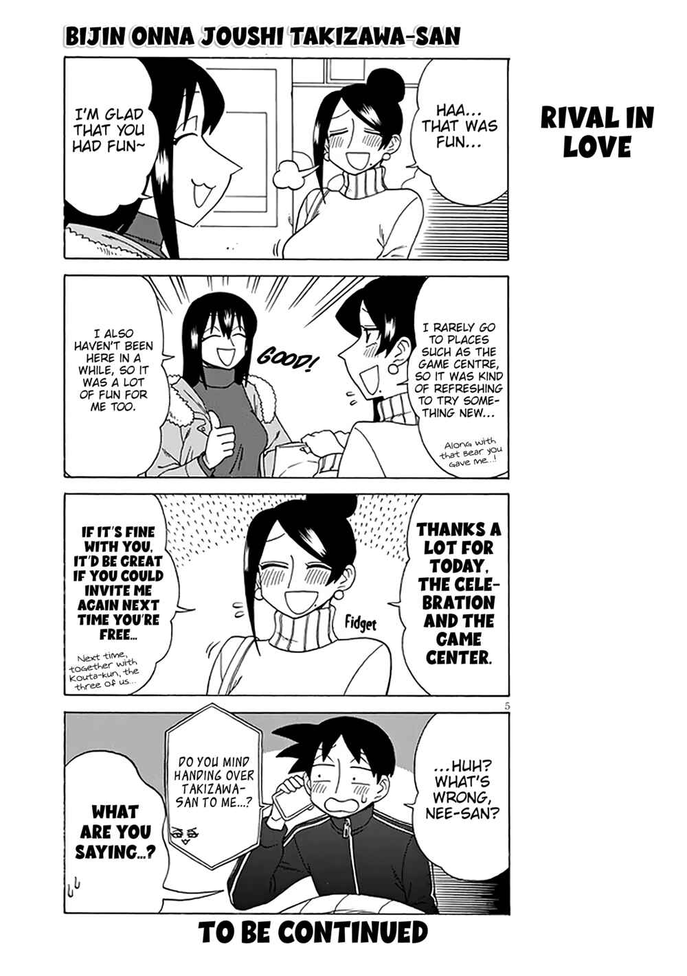 Page 5 Chapter 133 Bijin Onna Joushi Takizawa-san