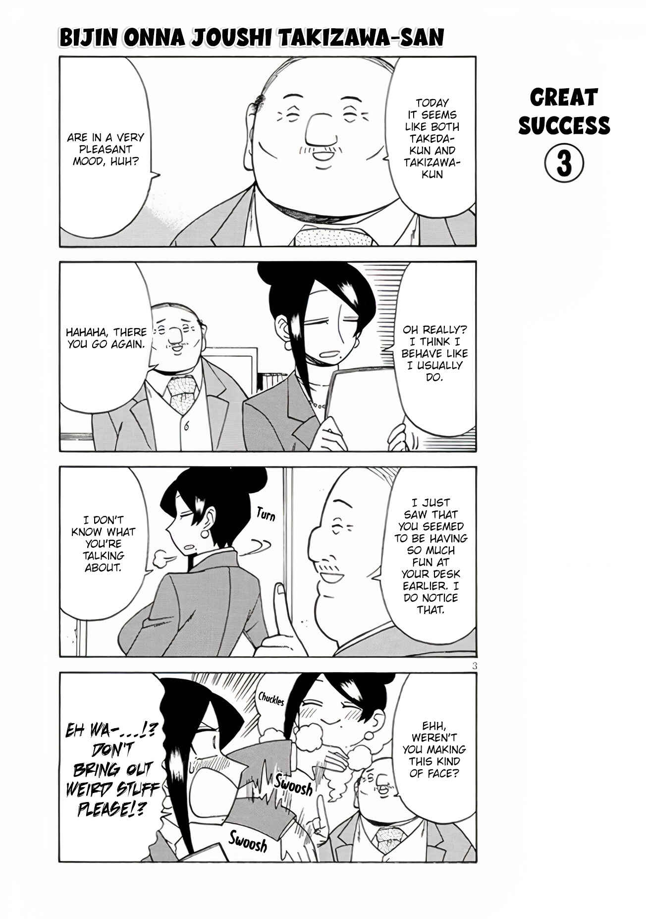 Page 3 Chapter 110 Bijin Onna Joushi Takizawa-san