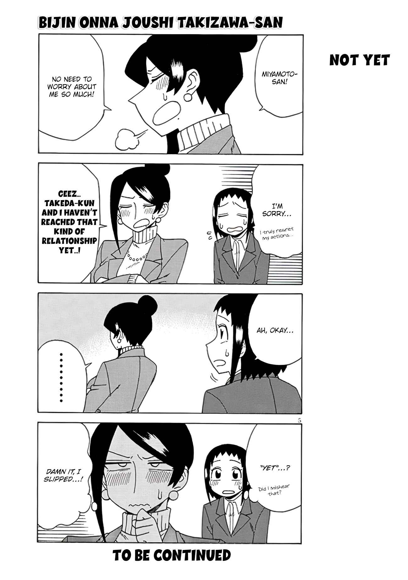 Page 5 Chapter 111 Bijin Onna Joushi Takizawa-san