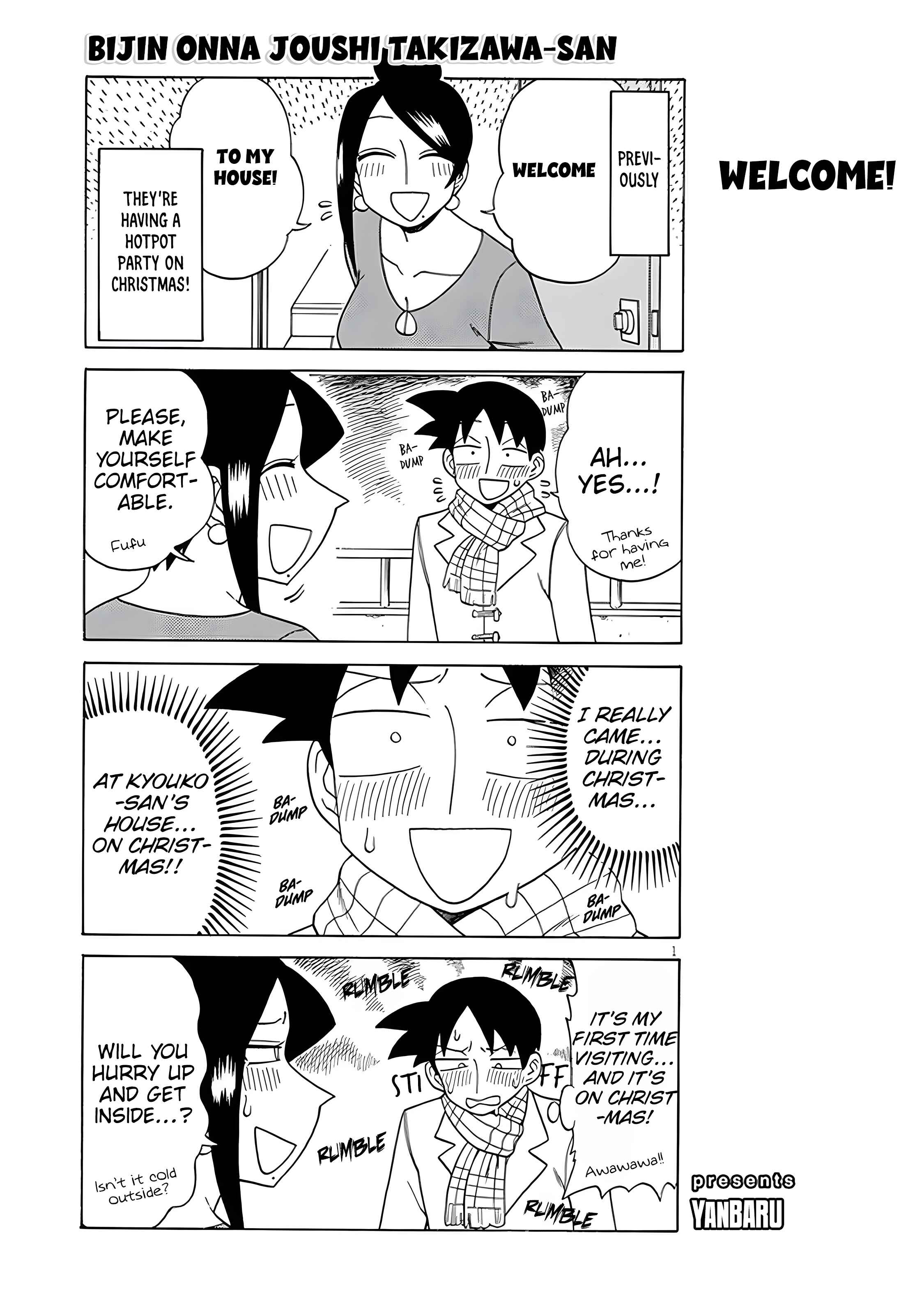 Page 1 Chapter 129 Bijin Onna Joushi Takizawa-san