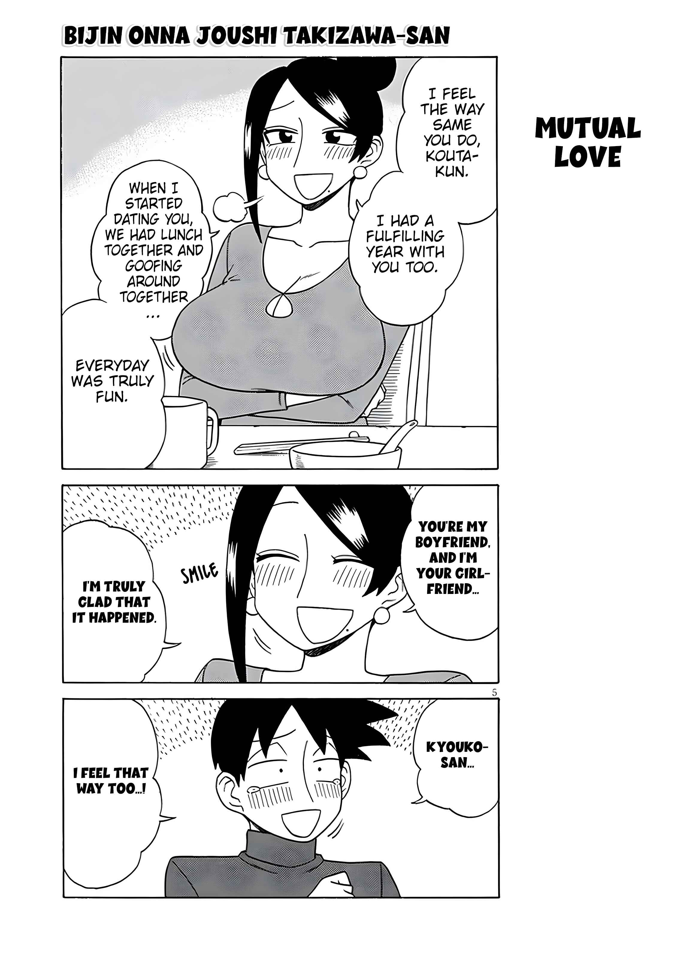 Page 5 Chapter 129 Bijin Onna Joushi Takizawa-san