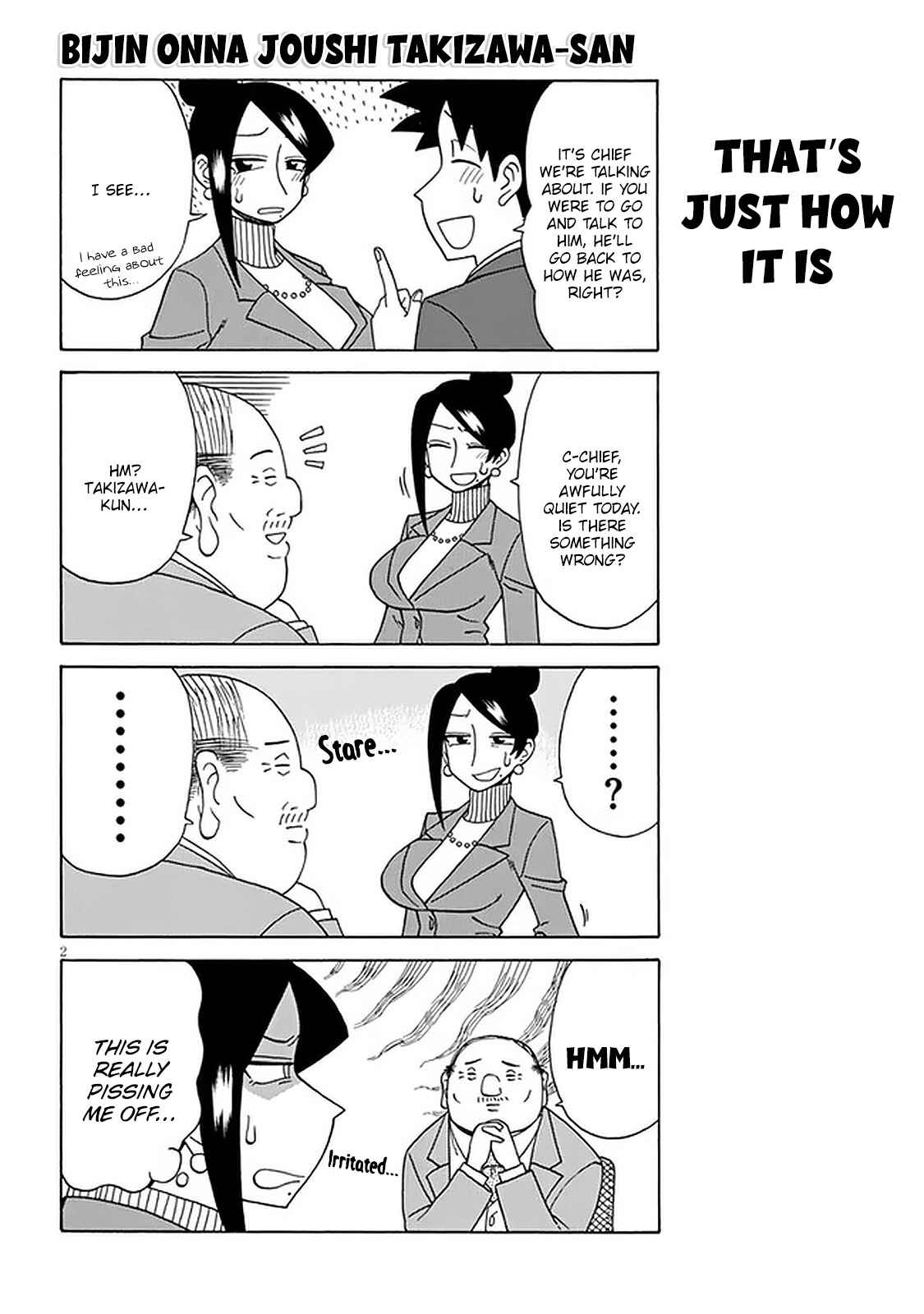 Page 2 Chapter 105 Bijin Onna Joushi Takizawa-san