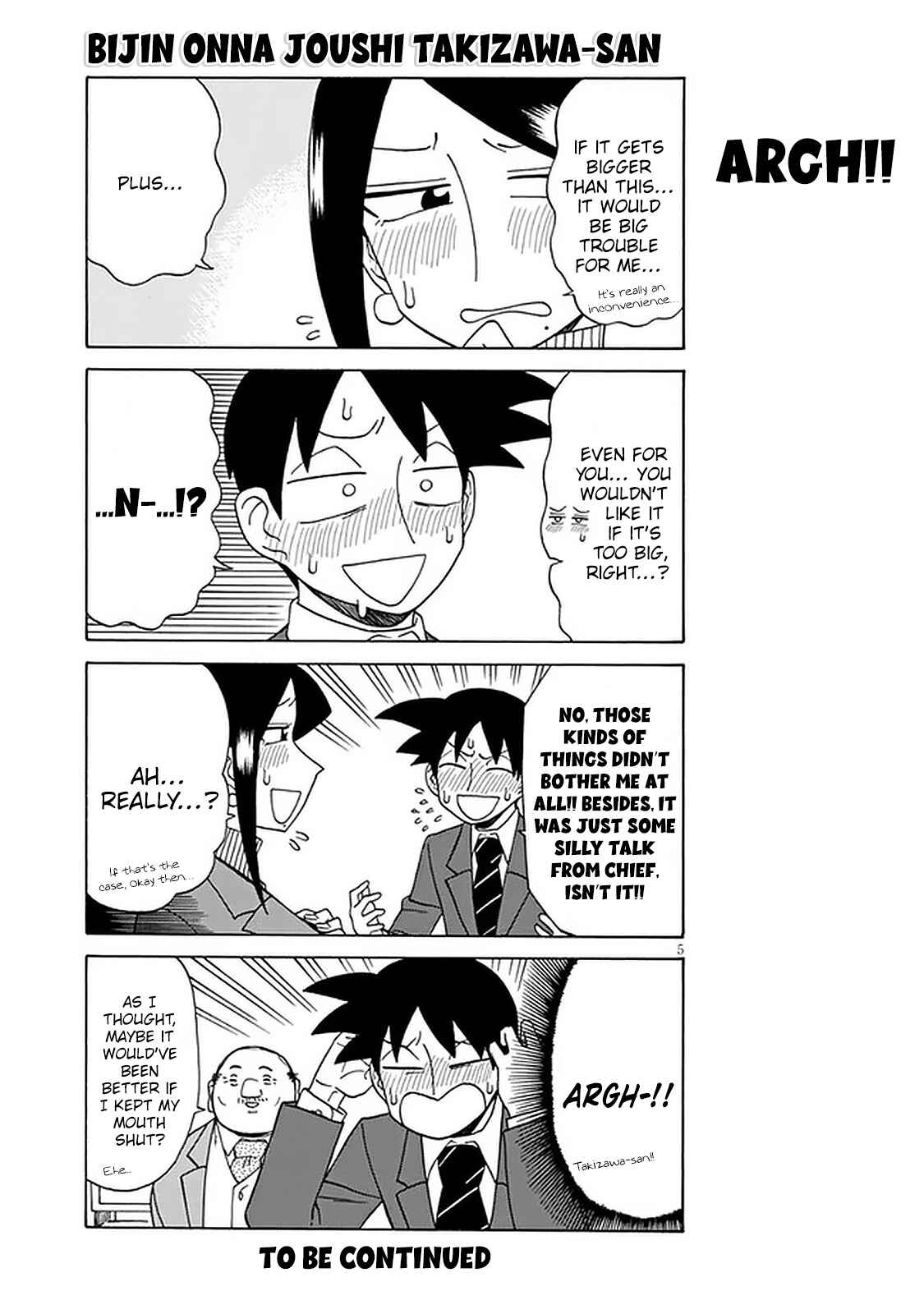 Page 5 Chapter 105 Bijin Onna Joushi Takizawa-san