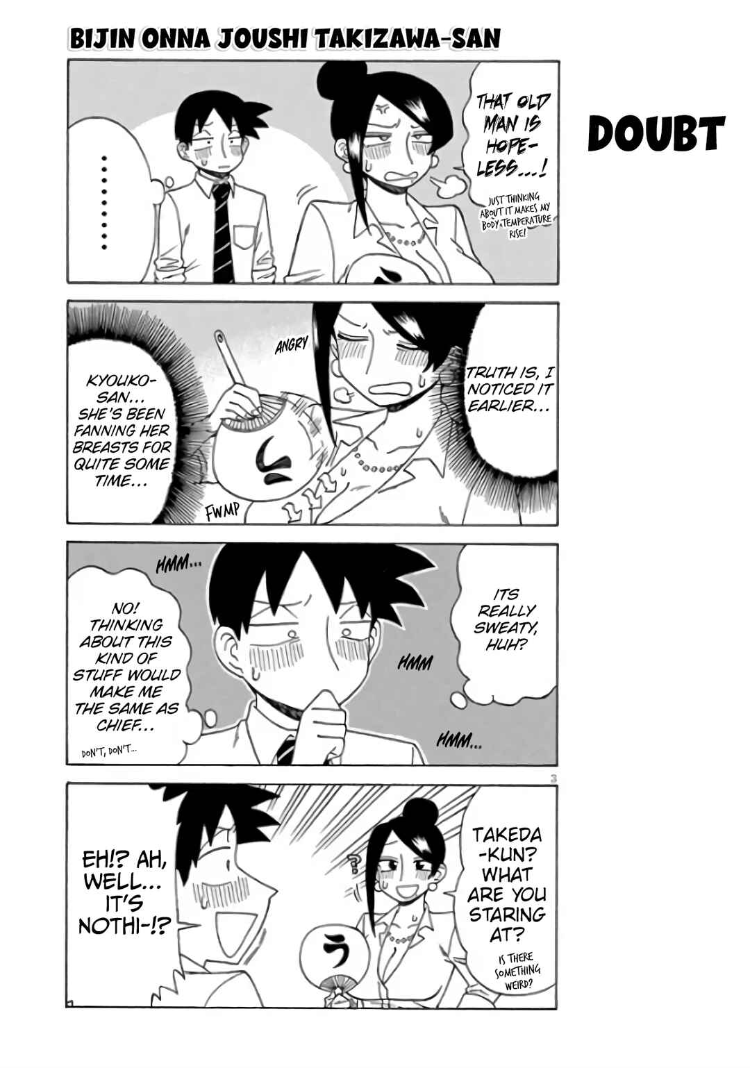 Page 3 Chapter 141 Bijin Onna Joushi Takizawa-san