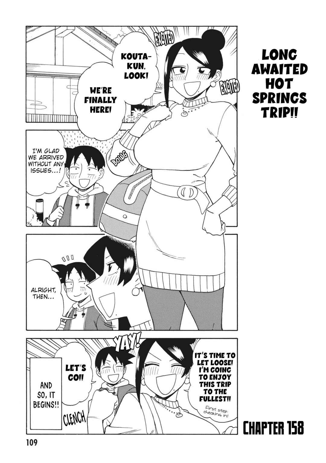 Page 1 Chapter 158 Bijin Onna Joushi Takizawa-san