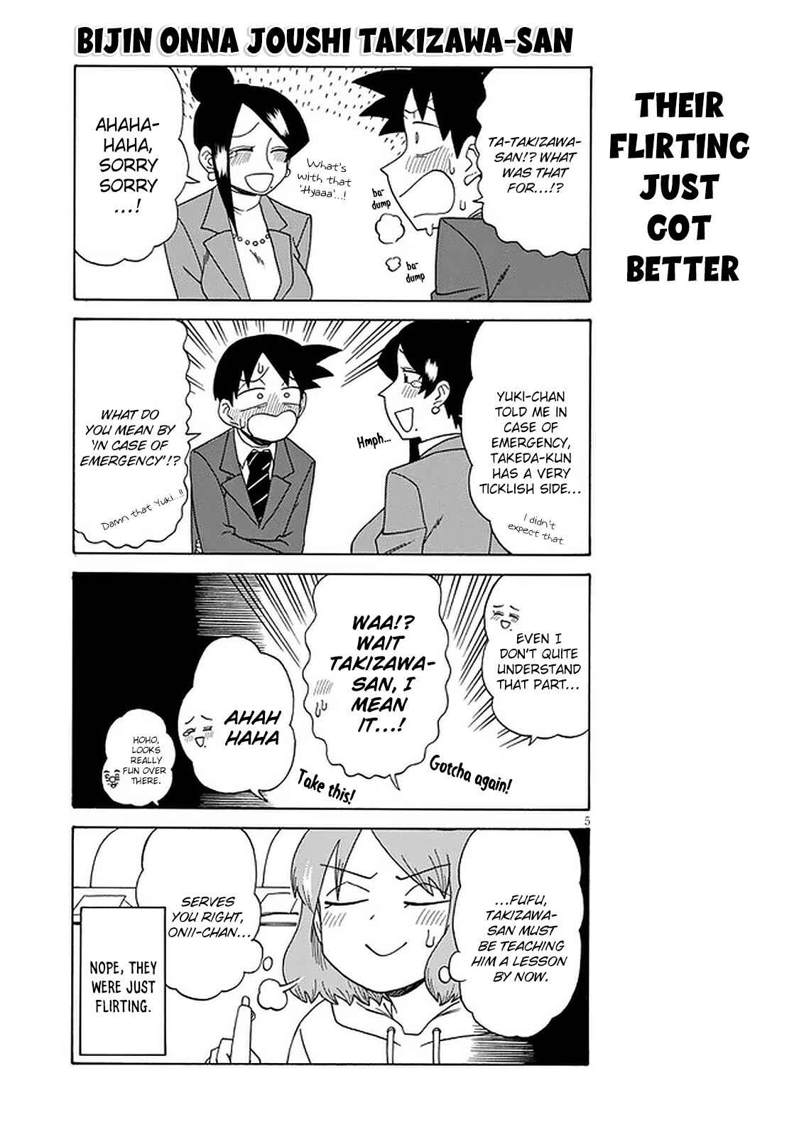Page 5 Chapter 103 Bijin Onna Joushi Takizawa-san