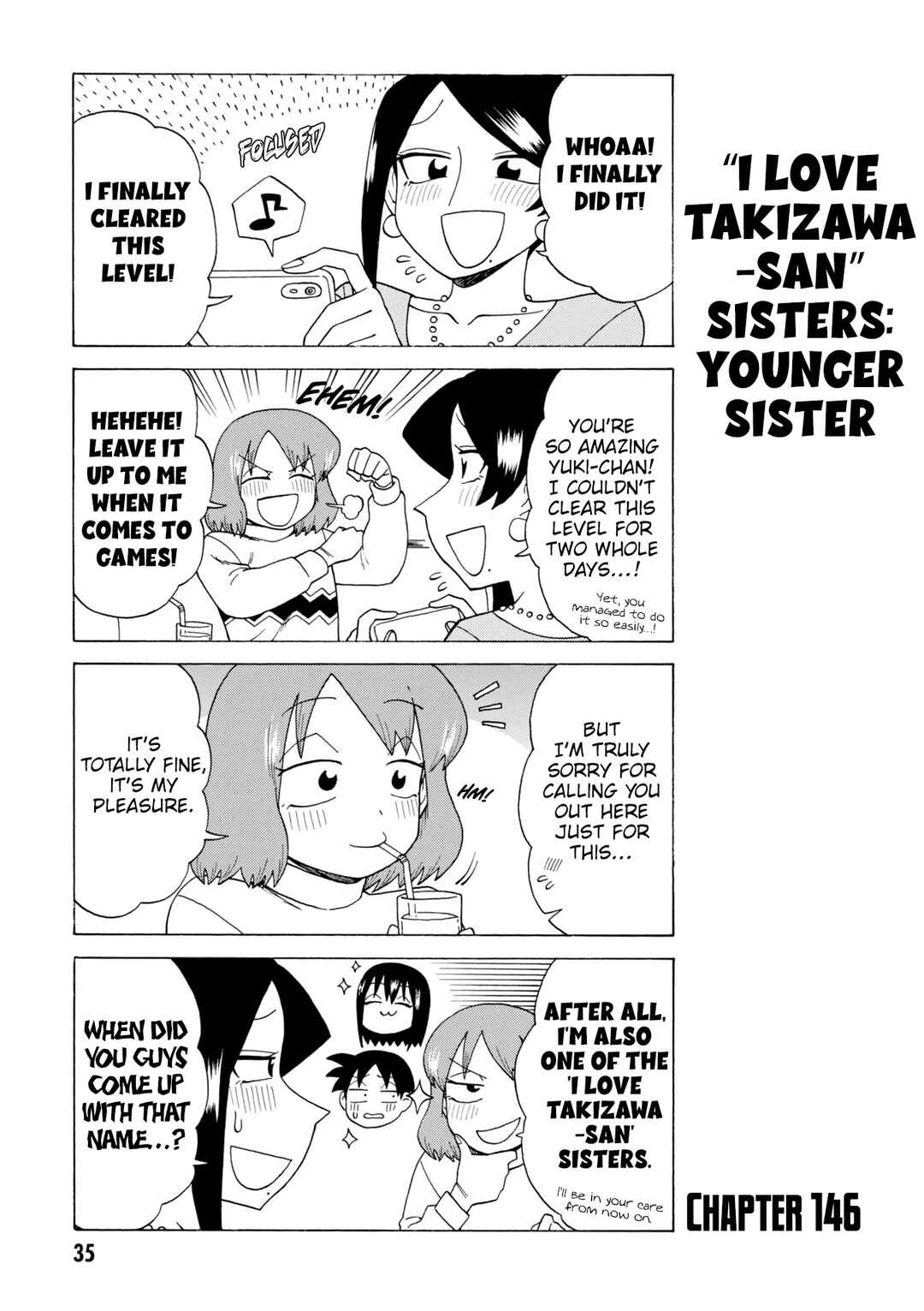 Page 1 Chapter 146 Bijin Onna Joushi Takizawa-san