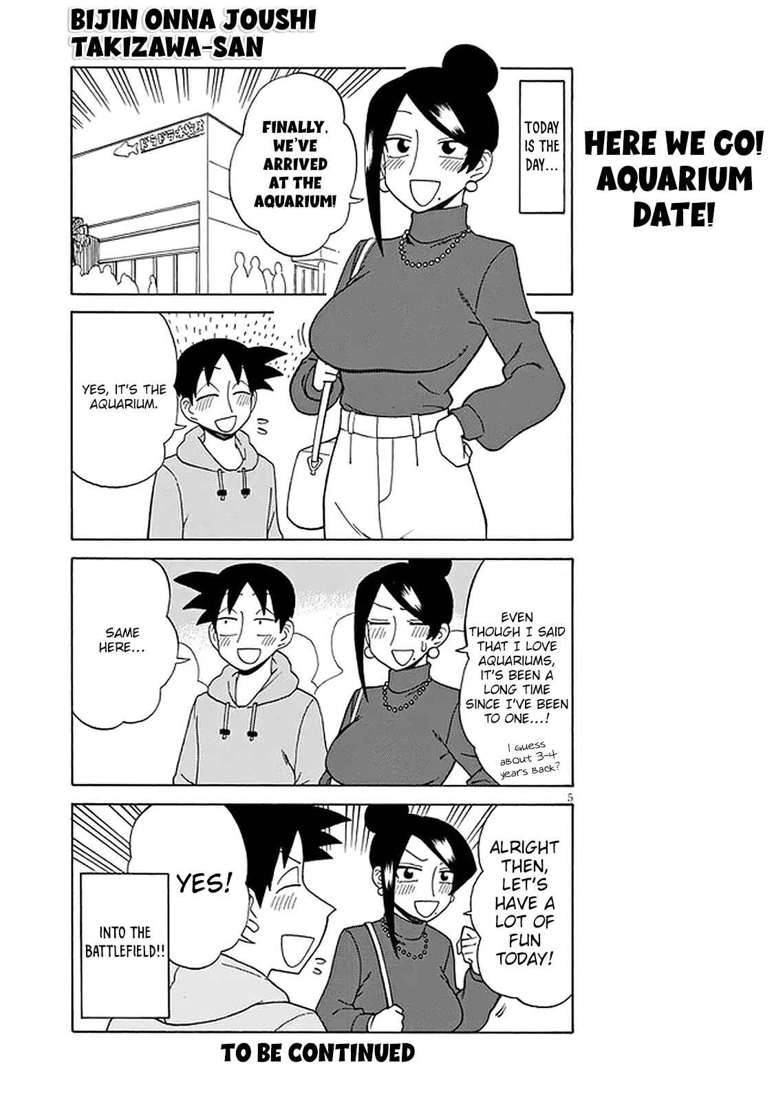 Page 5 Chapter 115 Bijin Onna Joushi Takizawa-san