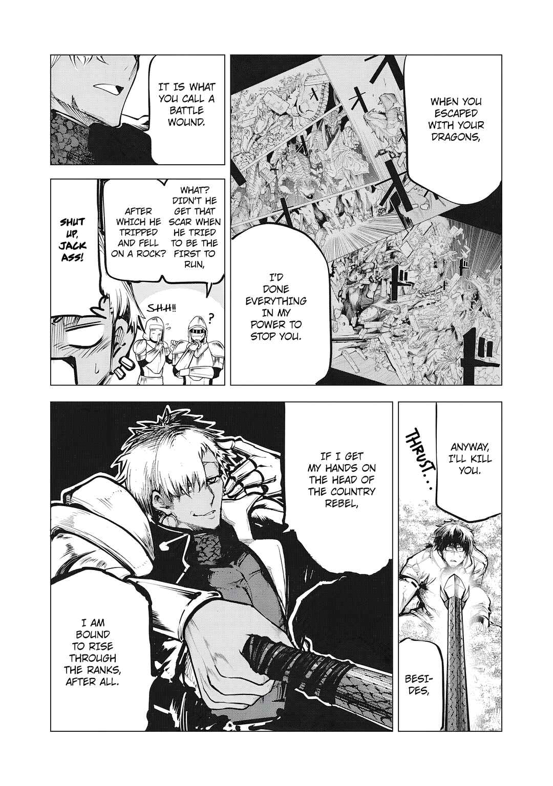 Page 8 Chapter 8 Kuni wo Owareta Ryuushi-san, Hirowareta Ringoku de Ukkari Musou Shite Shimau. ~Jakushou Kokka ga Tairiku Saikyou no Ryuu no Rakuen ni Naru made~