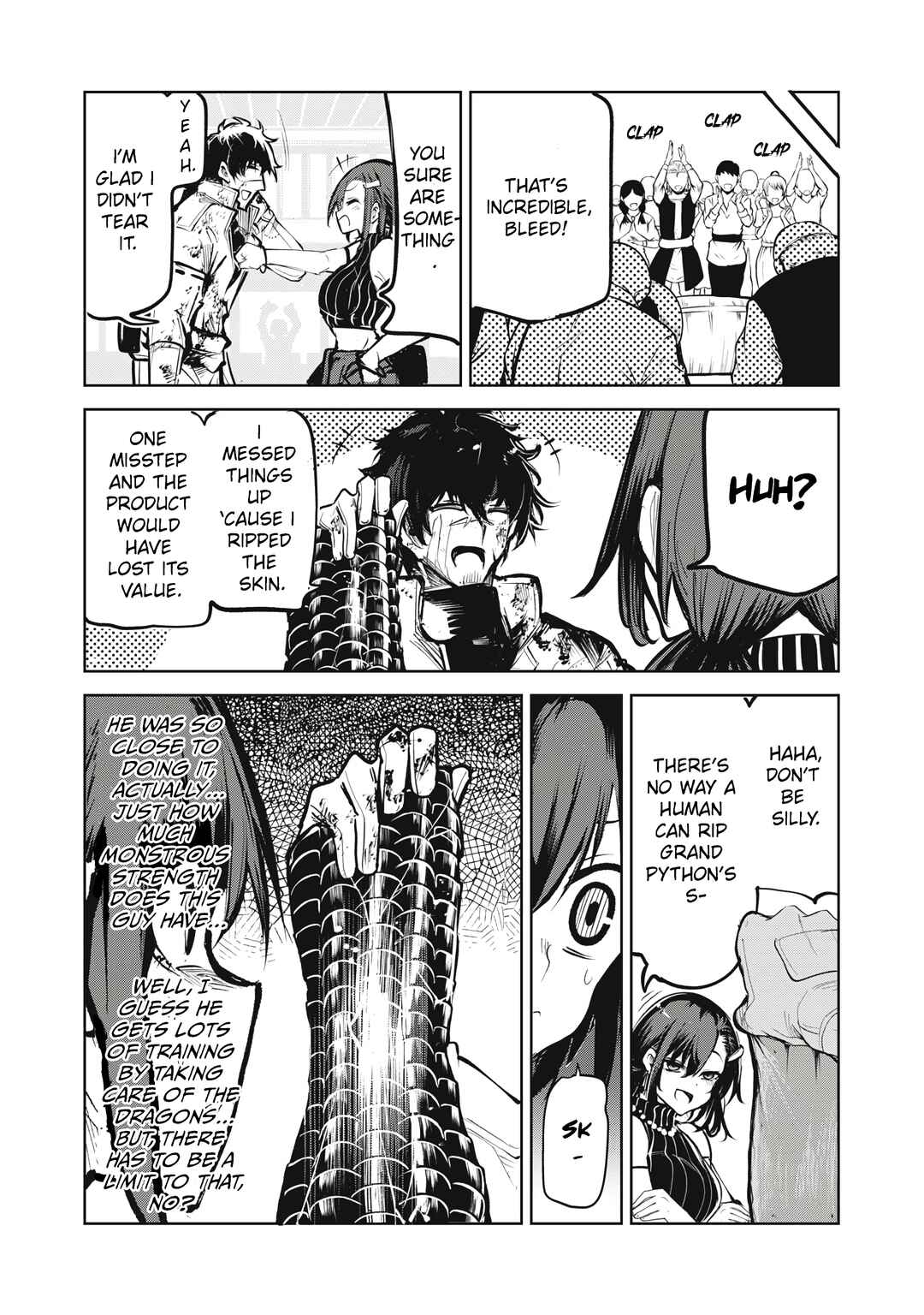 Page 17 Chapter 4 Kuni wo Owareta Ryuushi-san, Hirowareta Ringoku de Ukkari Musou Shite Shimau. ~Jakushou Kokka ga Tairiku Saikyou no Ryuu no Rakuen ni Naru made~