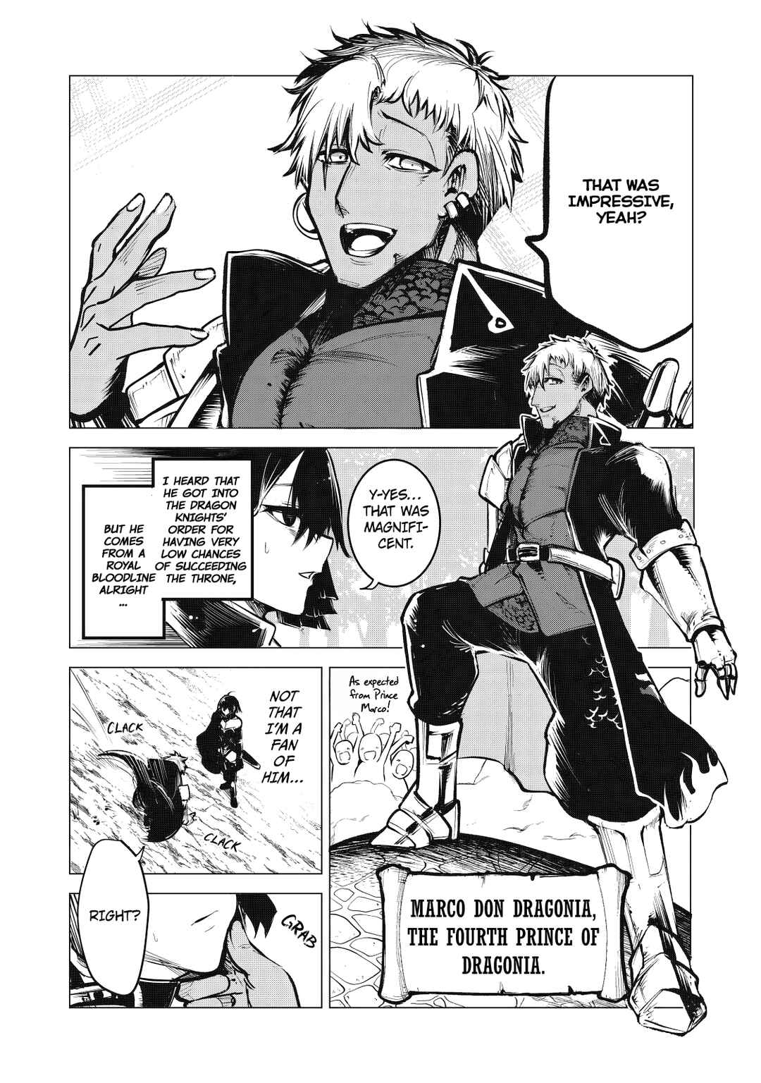 Page 5 Chapter 7 Kuni wo Owareta Ryuushi-san, Hirowareta Ringoku de Ukkari Musou Shite Shimau. ~Jakushou Kokka ga Tairiku Saikyou no Ryuu no Rakuen ni Naru made~
