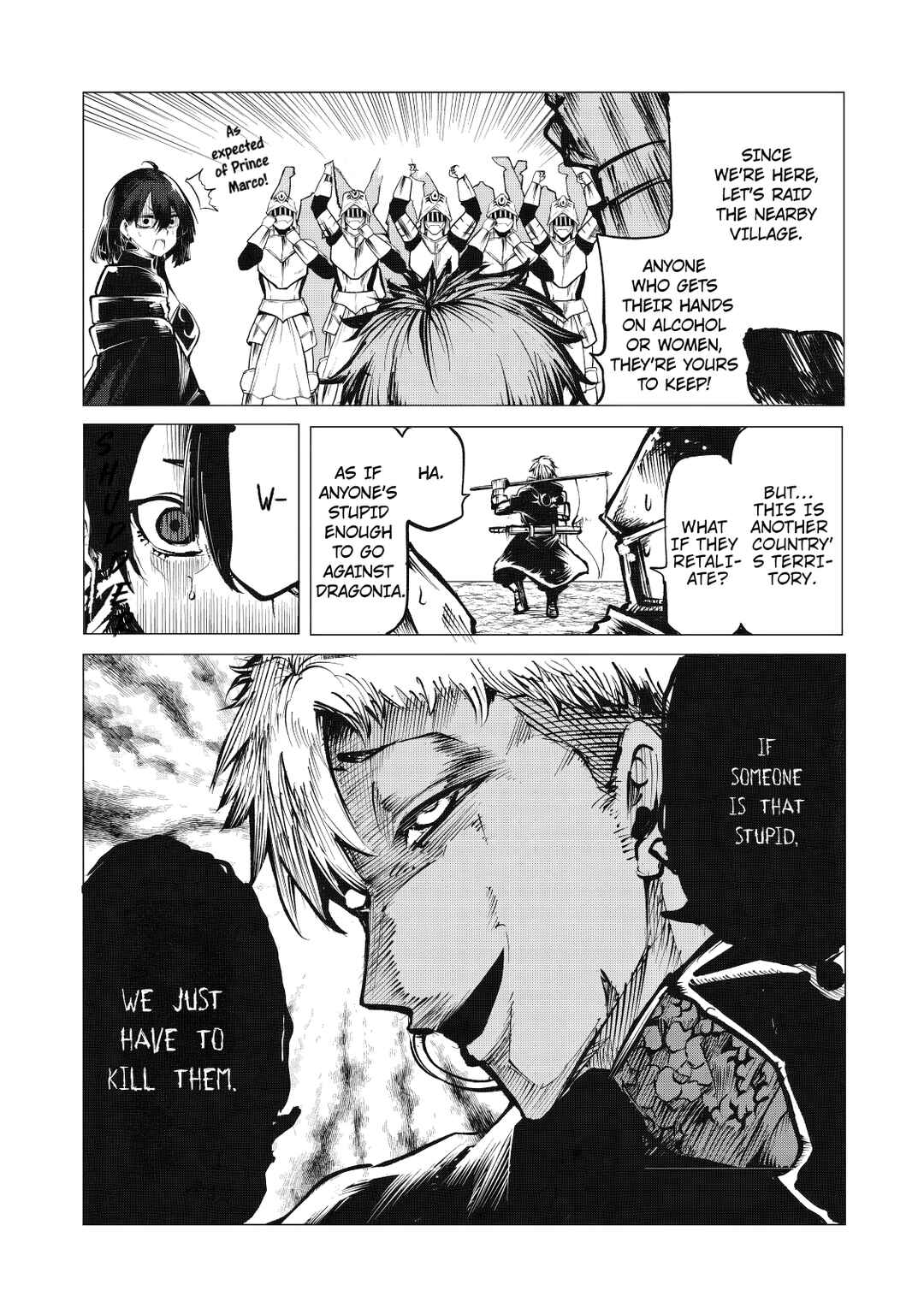Page 7 Chapter 7 Kuni wo Owareta Ryuushi-san, Hirowareta Ringoku de Ukkari Musou Shite Shimau. ~Jakushou Kokka ga Tairiku Saikyou no Ryuu no Rakuen ni Naru made~