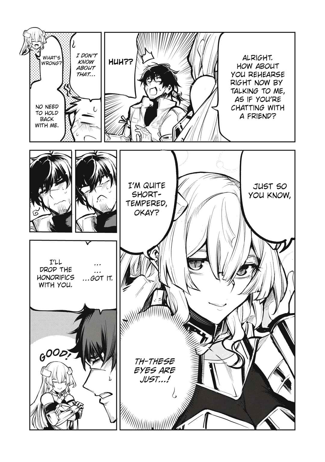 Page 10 Chapter 2.1 Kuni wo Owareta Ryuushi-san, Hirowareta Ringoku de Ukkari Musou Shite Shimau. ~Jakushou Kokka ga Tairiku Saikyou no Ryuu no Rakuen ni Naru made~