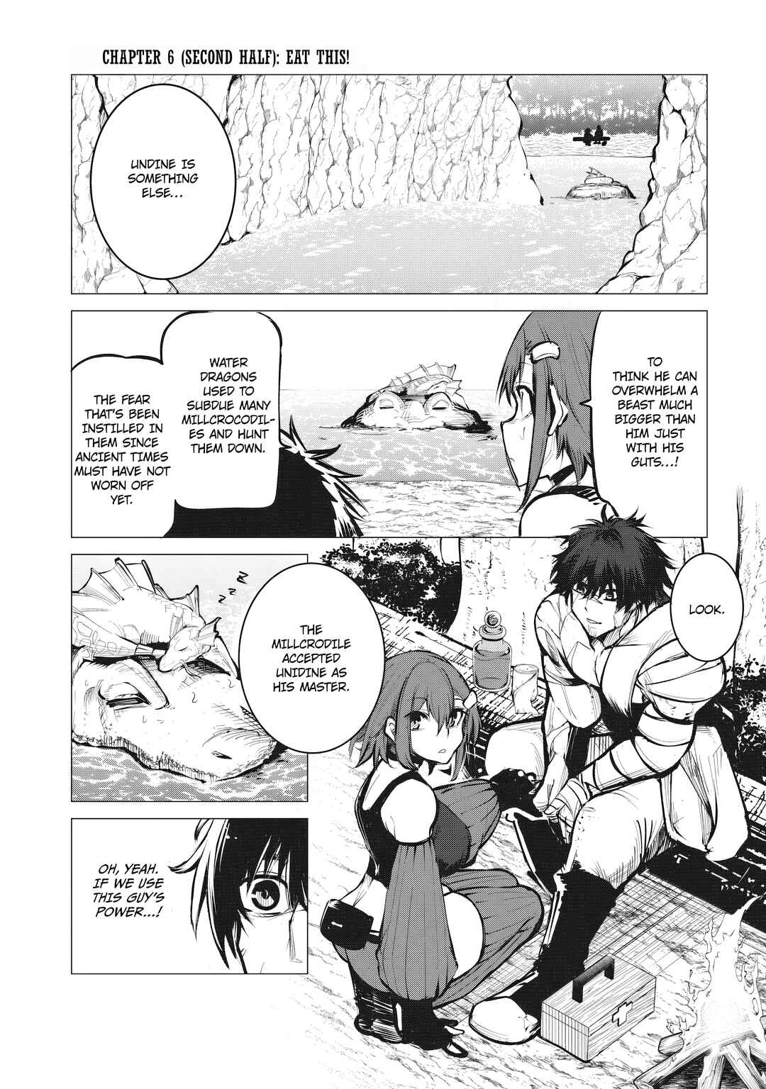 Page 1 Chapter 6.2 Kuni wo Owareta Ryuushi-san, Hirowareta Ringoku de Ukkari Musou Shite Shimau. ~Jakushou Kokka ga Tairiku Saikyou no Ryuu no Rakuen ni Naru made~