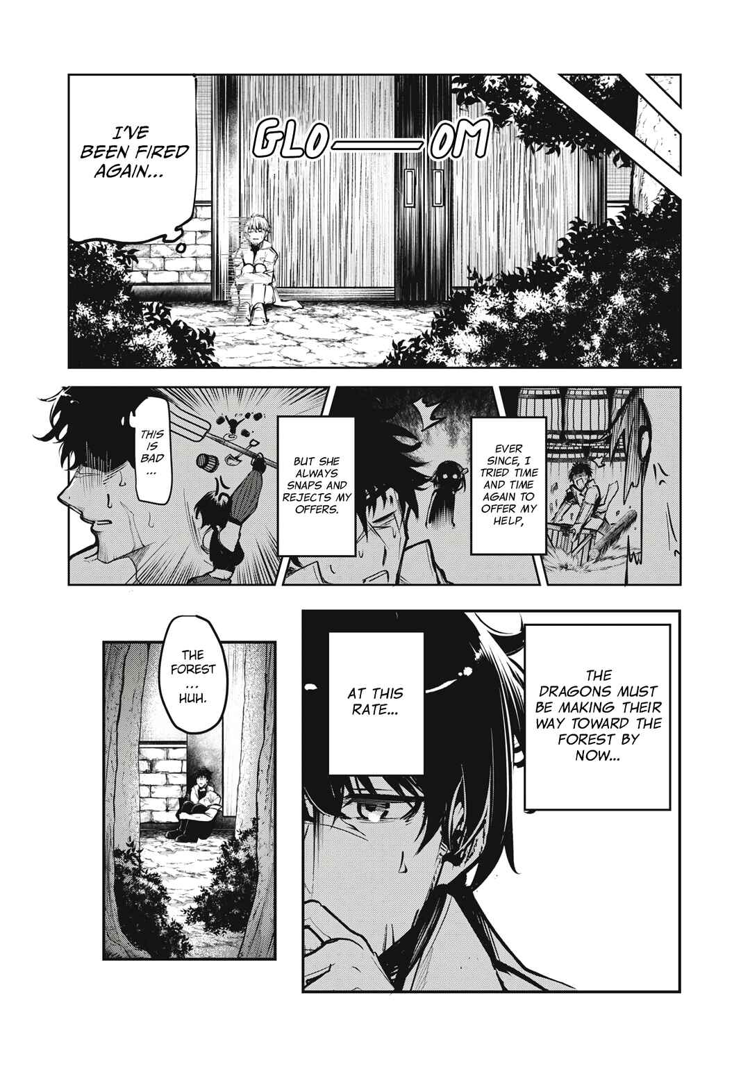 Page 4 Chapter 2.2 Kuni wo Owareta Ryuushi-san, Hirowareta Ringoku de Ukkari Musou Shite Shimau. ~Jakushou Kokka ga Tairiku Saikyou no Ryuu no Rakuen ni Naru made~
