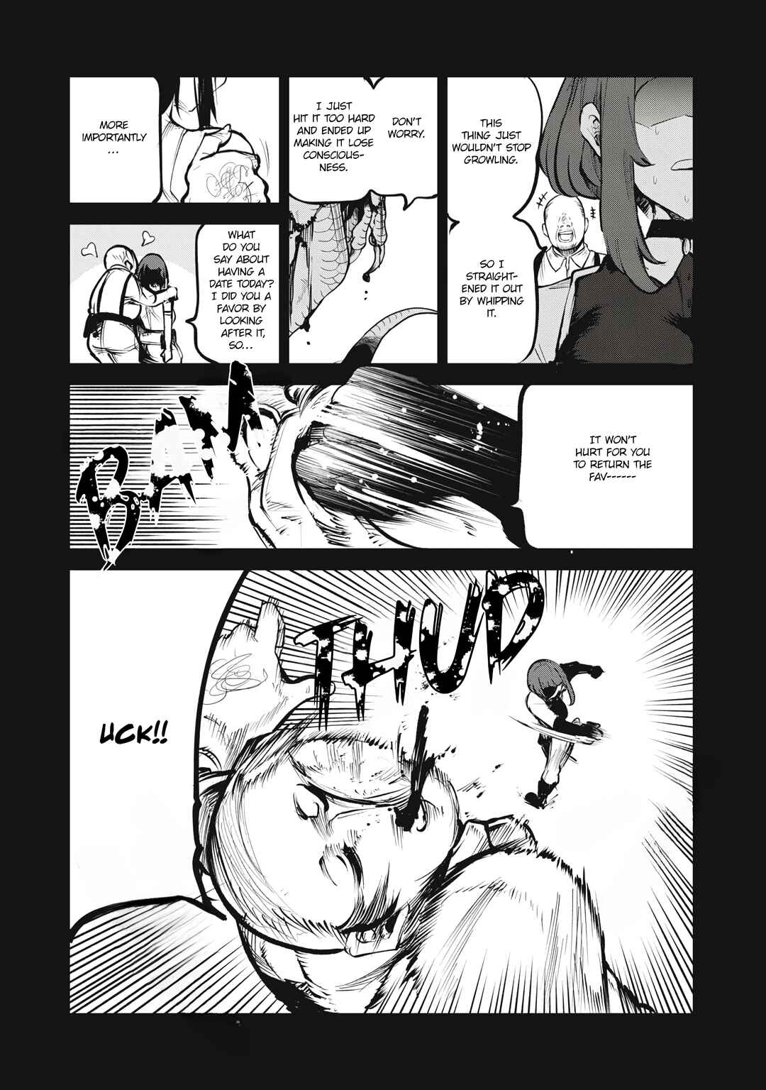 Page 10 Chapter 3 Kuni wo Owareta Ryuushi-san, Hirowareta Ringoku de Ukkari Musou Shite Shimau. ~Jakushou Kokka ga Tairiku Saikyou no Ryuu no Rakuen ni Naru made~