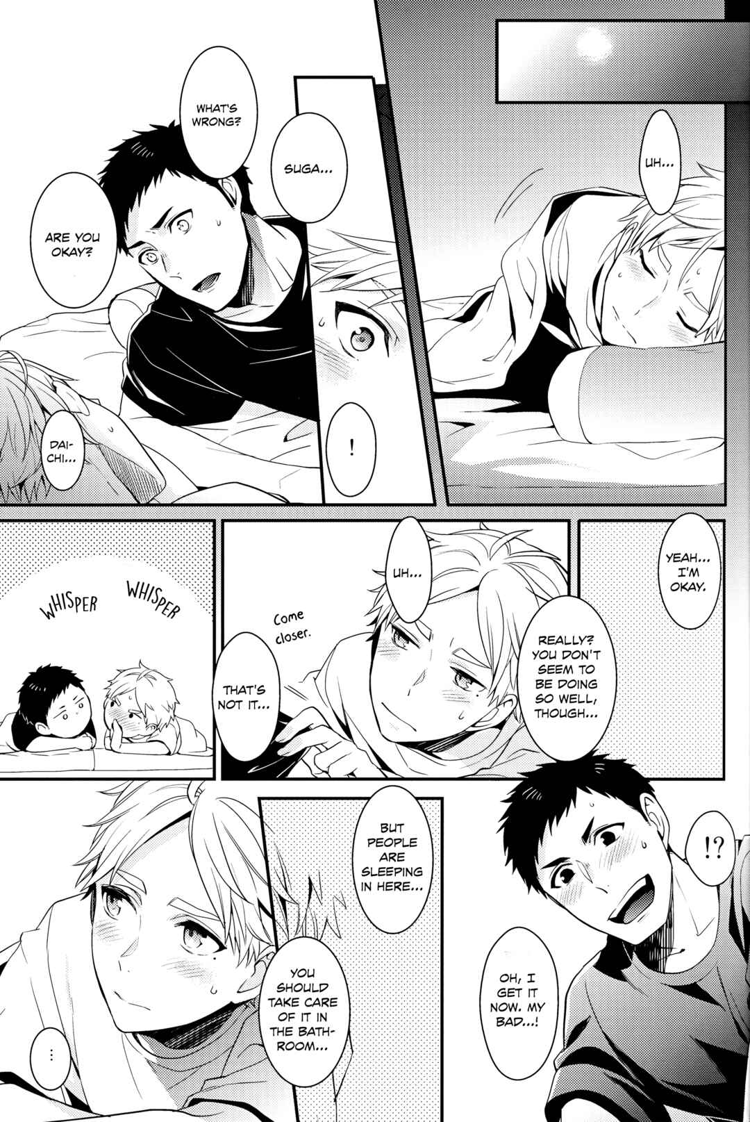 Page 20 Chapter Unknown_bbb2 Haikyuu!! - Koi to Tokidoki Shitagokoro (Doujinshi)