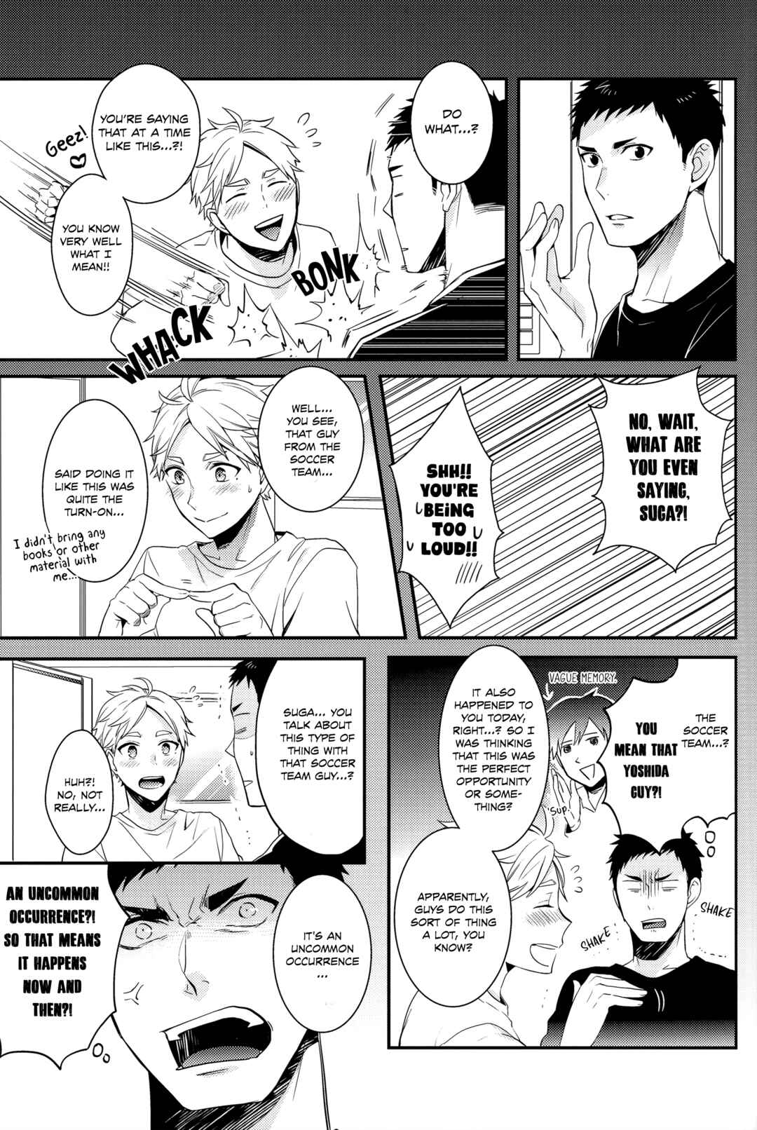 Page 22 Chapter Unknown_bbb2 Haikyuu!! - Koi to Tokidoki Shitagokoro (Doujinshi)