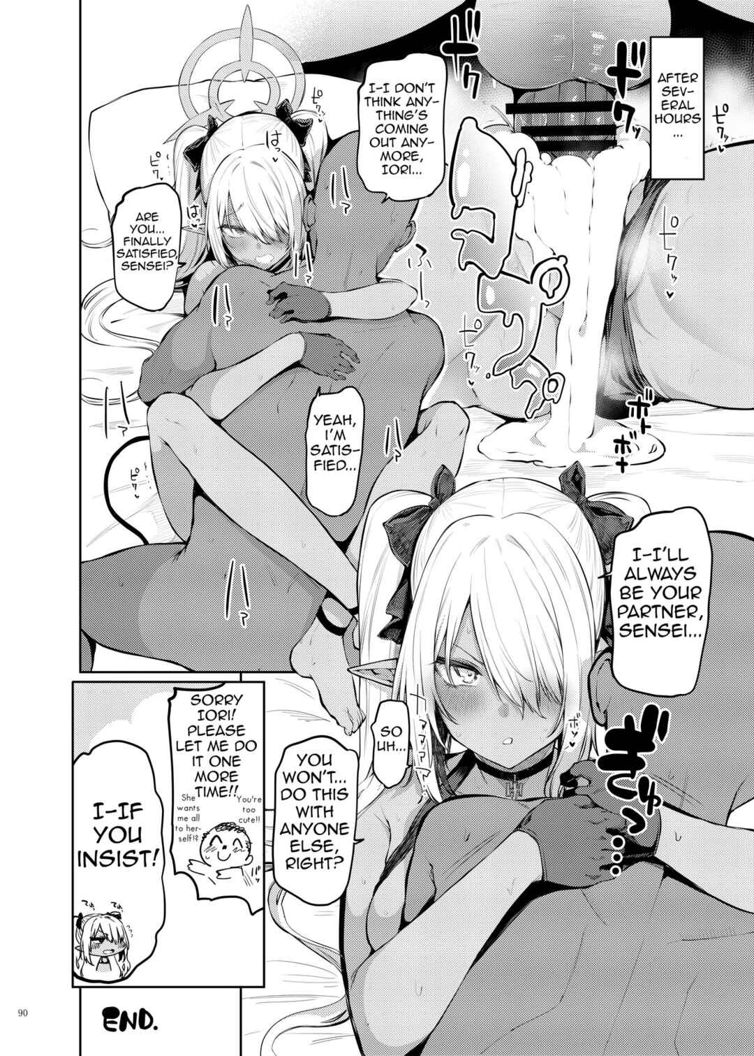 Page 8 Chapter 14 Blue Archive - BlueArch Icha Love Ero Goudou (Doujinshi)