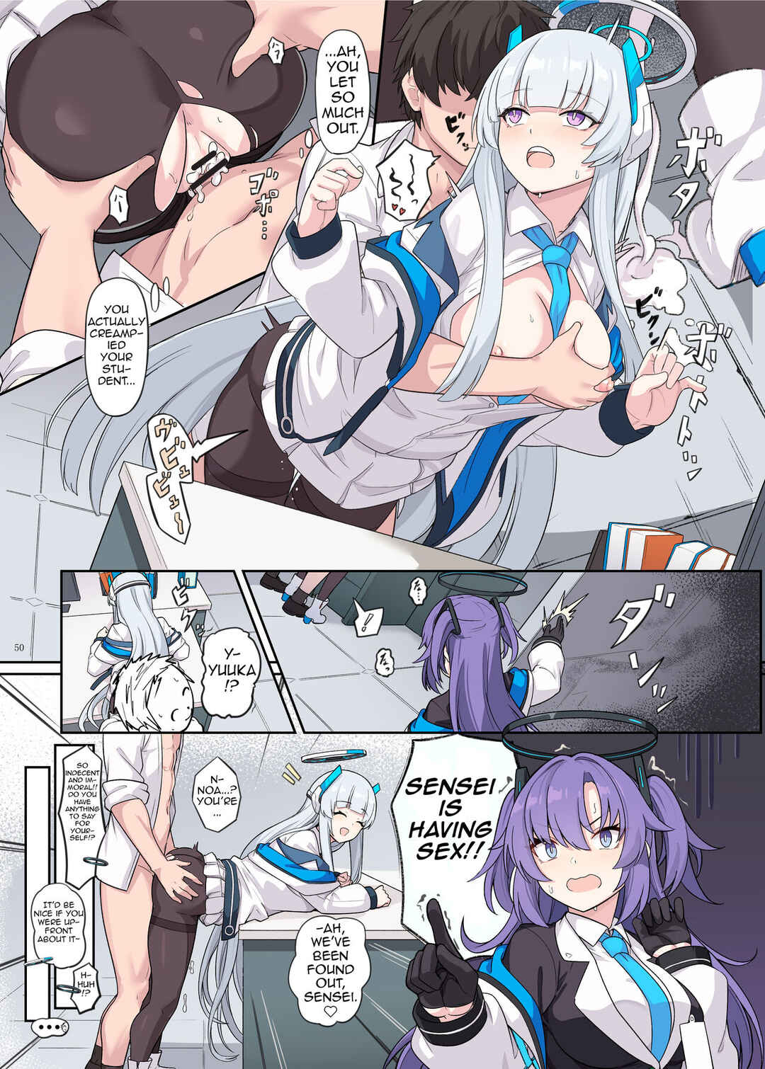 Page 4 Chapter 9 Blue Archive - BlueArch Icha Love Ero Goudou (Doujinshi)