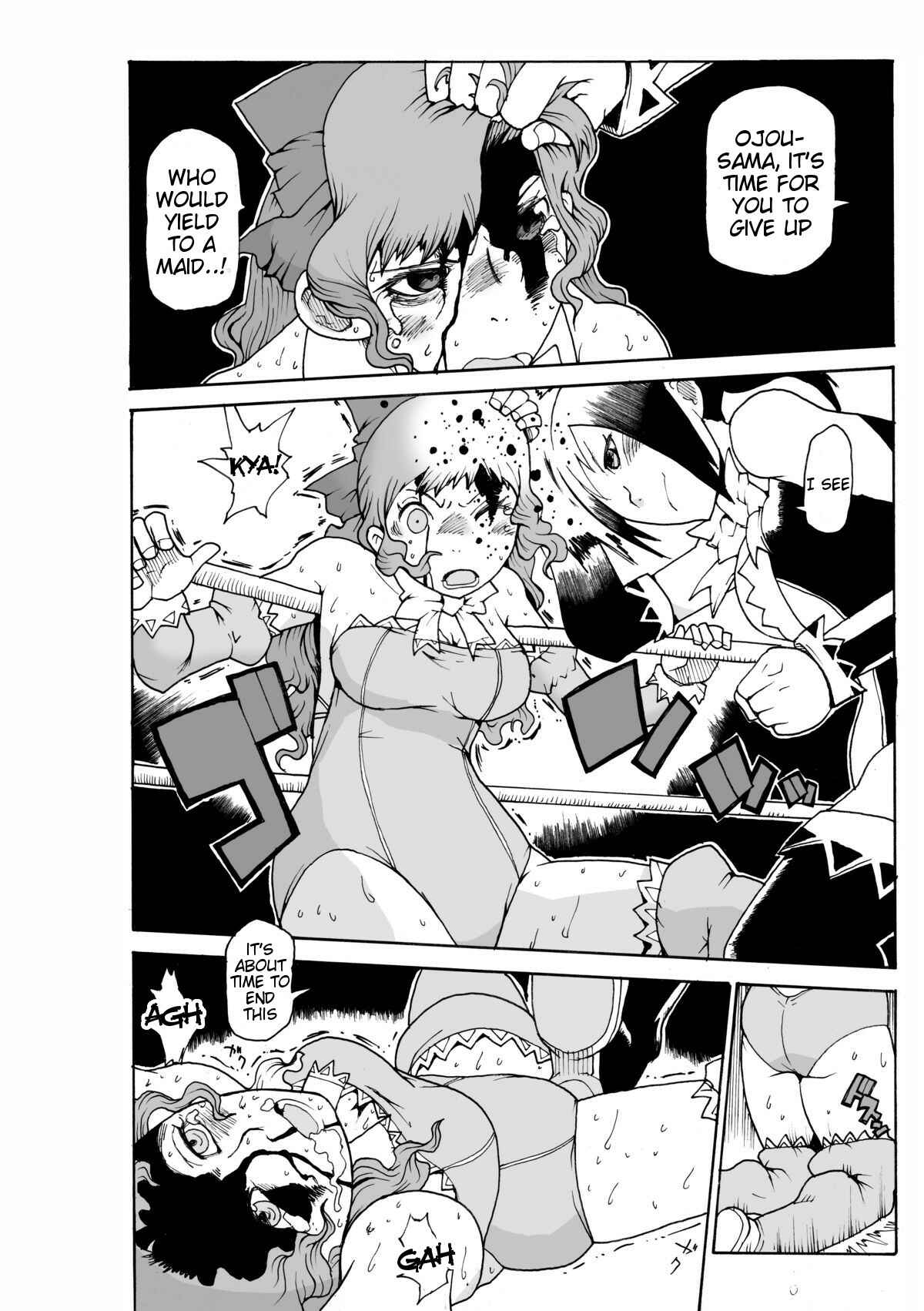 Page 9 Chapter Unknown_3a66 Ojou-sama no Ikenai ProWres Gokko