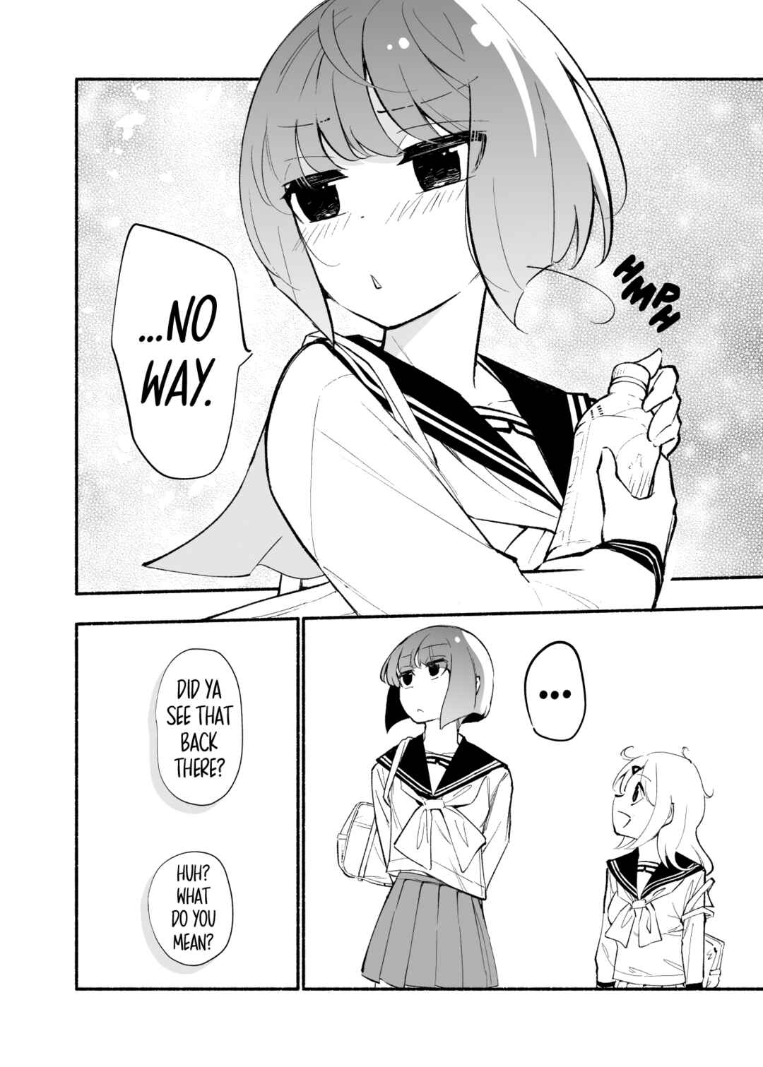 Page 4 Chapter 32 Koushinchou no Kouhai ♀ to Teishinchou no Senpai ♂ ga Renai ni Hatten Suru made