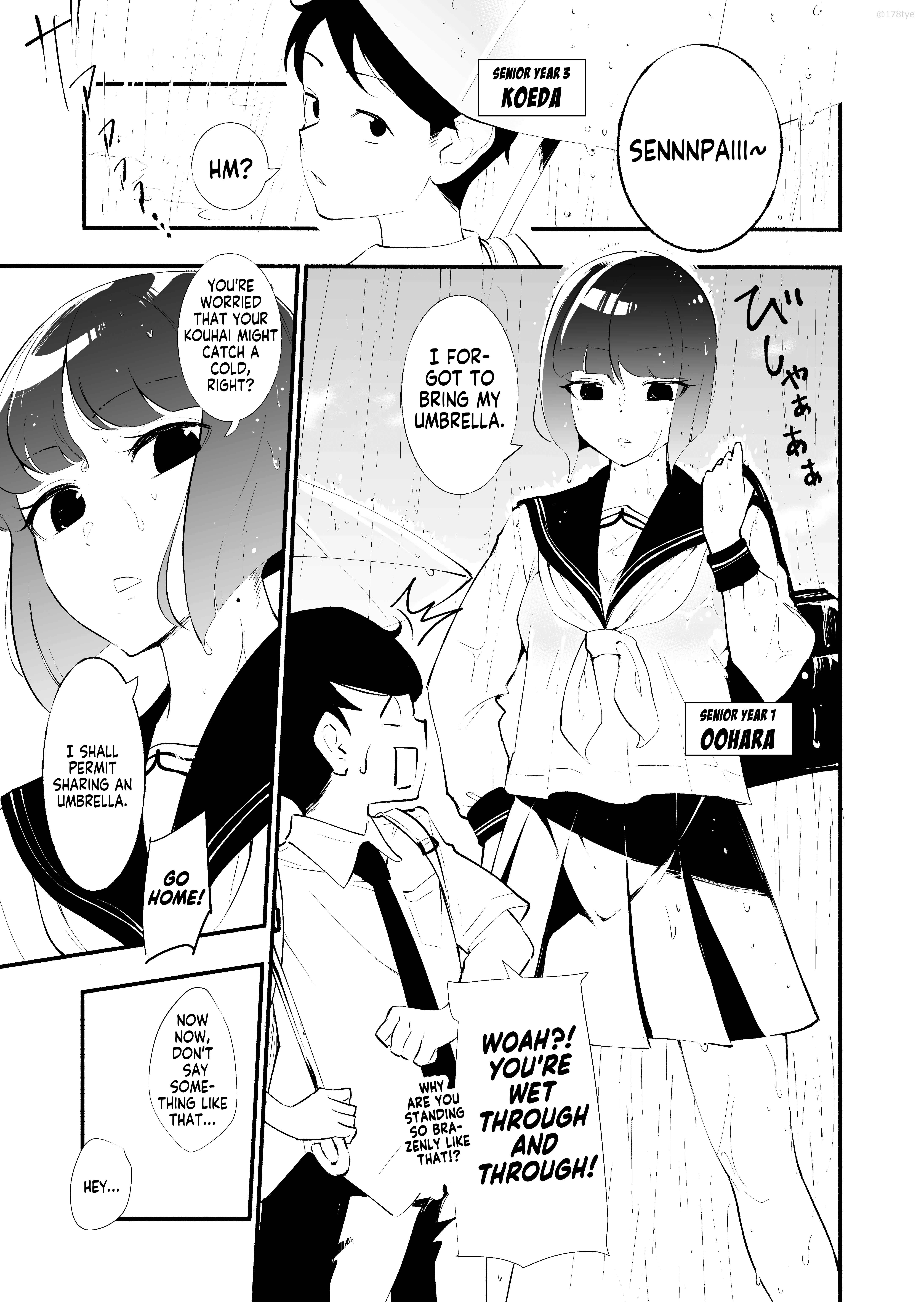 Page 1 Chapter 4 Koushinchou no Kouhai ♀ to Teishinchou no Senpai ♂ ga Renai ni Hatten Suru made