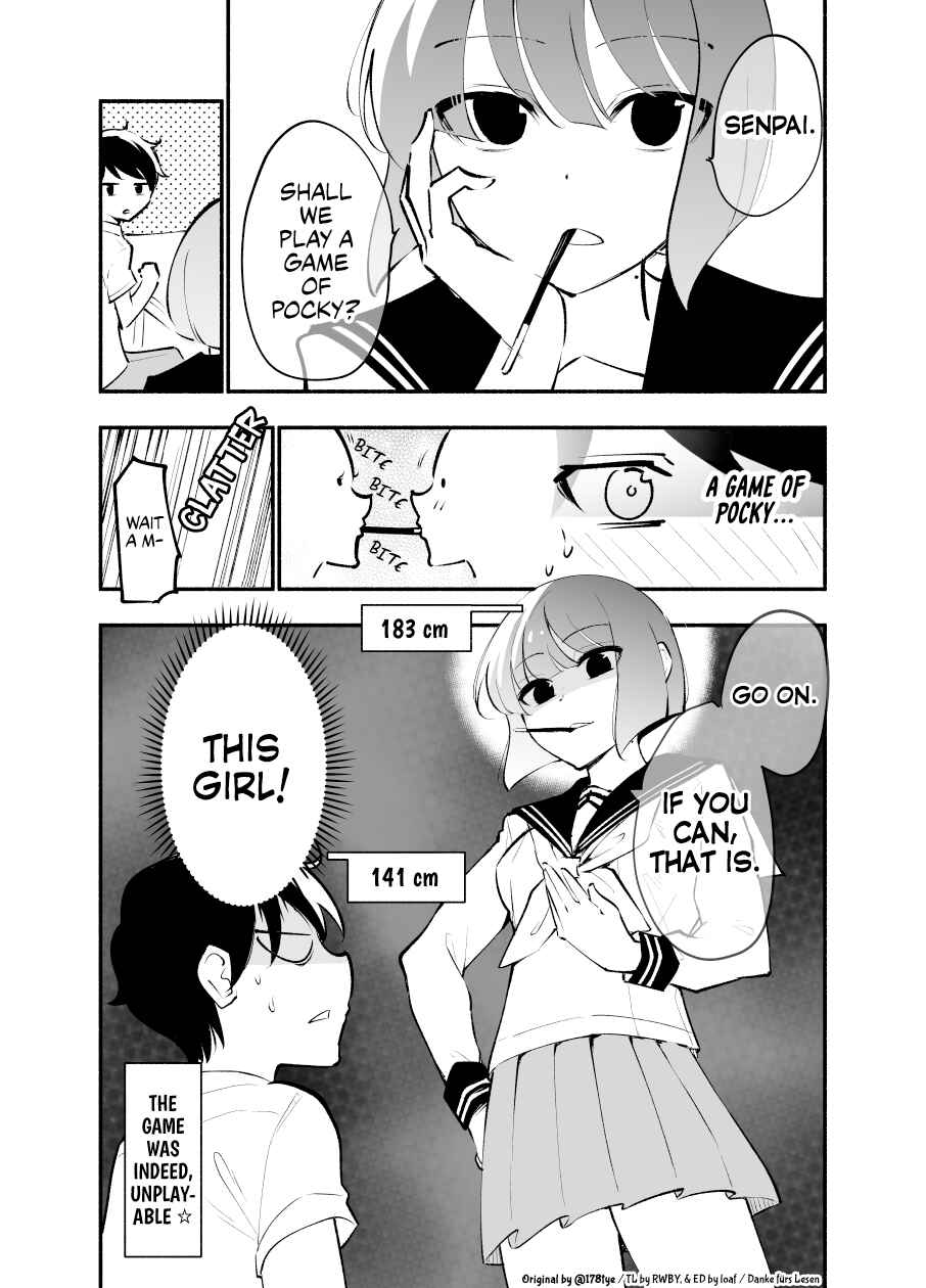 Page 1 Chapter 25.5 Koushinchou no Kouhai ♀ to Teishinchou no Senpai ♂ ga Renai ni Hatten Suru made