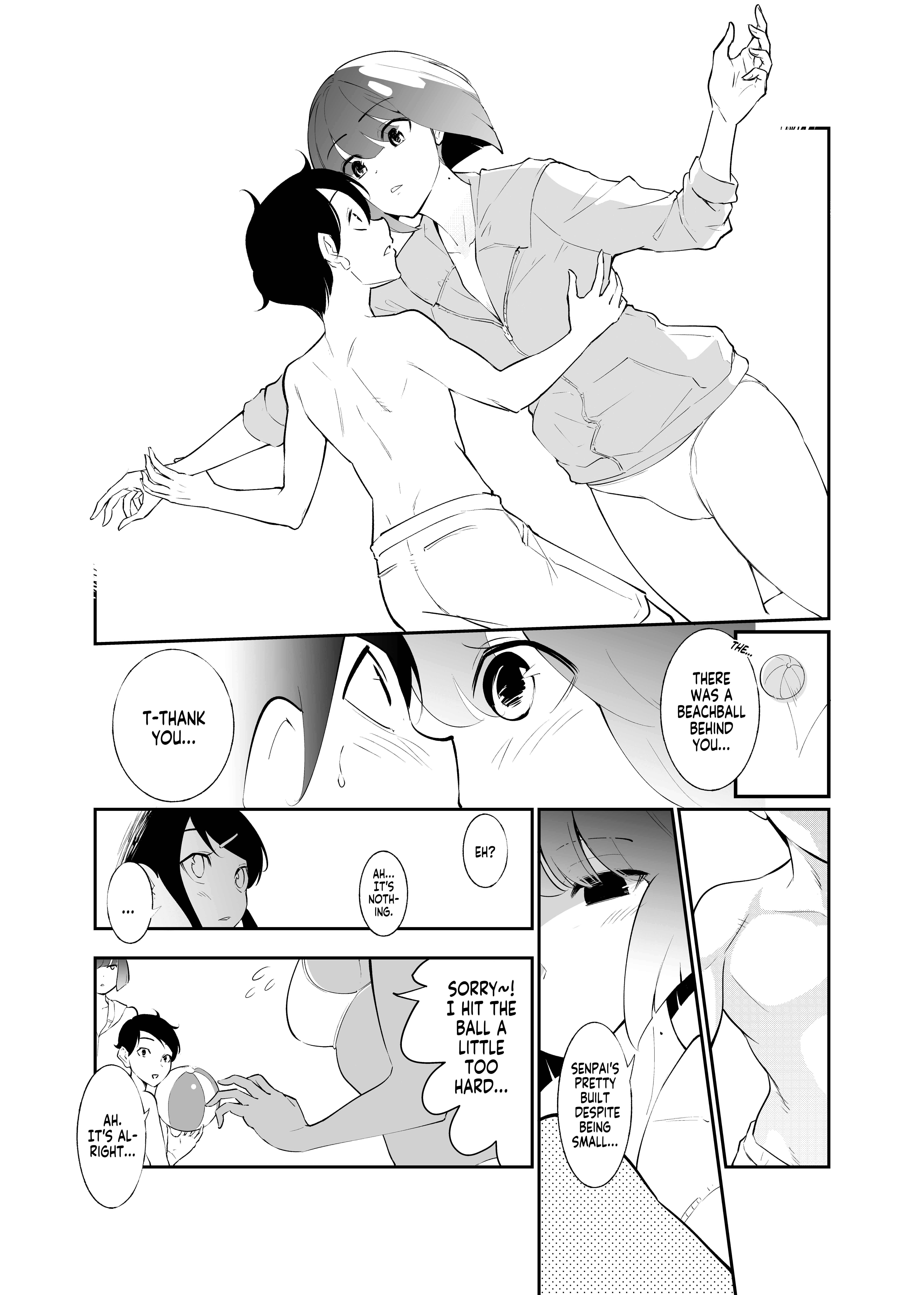 Page 3 Chapter 5 Koushinchou no Kouhai ♀ to Teishinchou no Senpai ♂ ga Renai ni Hatten Suru made