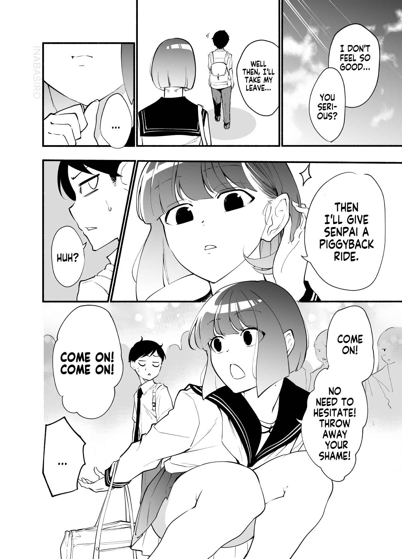 Page 2 Chapter 11 Koushinchou no Kouhai ♀ to Teishinchou no Senpai ♂ ga Renai ni Hatten Suru made