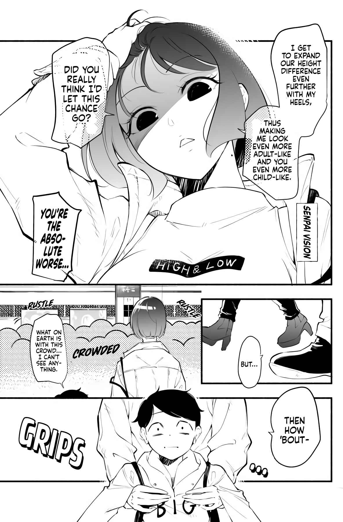 Page 3 Chapter 7 Koushinchou no Kouhai ♀ to Teishinchou no Senpai ♂ ga Renai ni Hatten Suru made