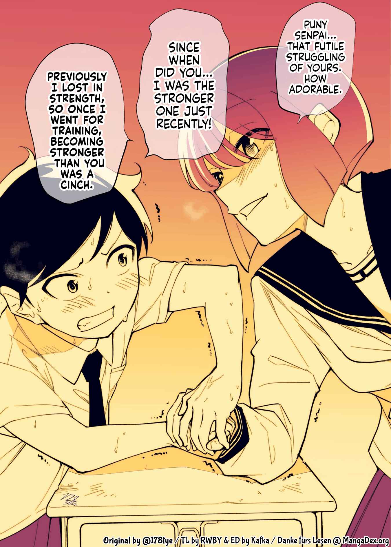 Page 7 Chapter 21 Koushinchou no Kouhai ♀ to Teishinchou no Senpai ♂ ga Renai ni Hatten Suru made