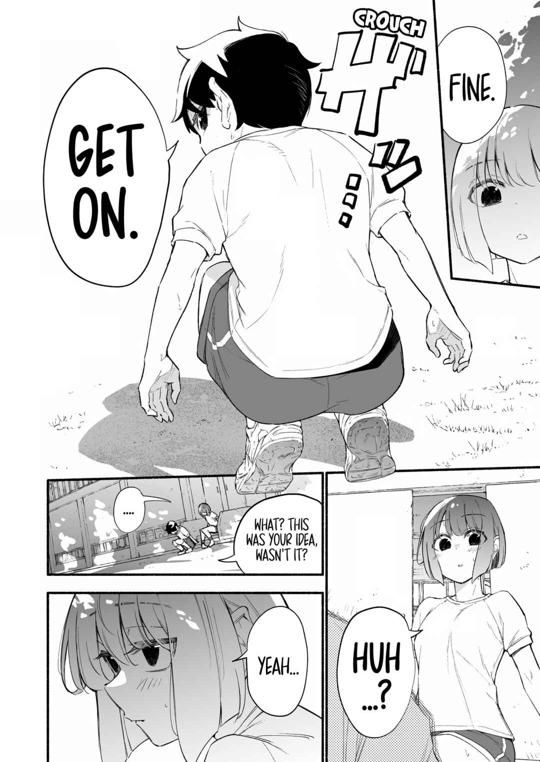 Page 4 Chapter 34 Koushinchou no Kouhai ♀ to Teishinchou no Senpai ♂ ga Renai ni Hatten Suru made