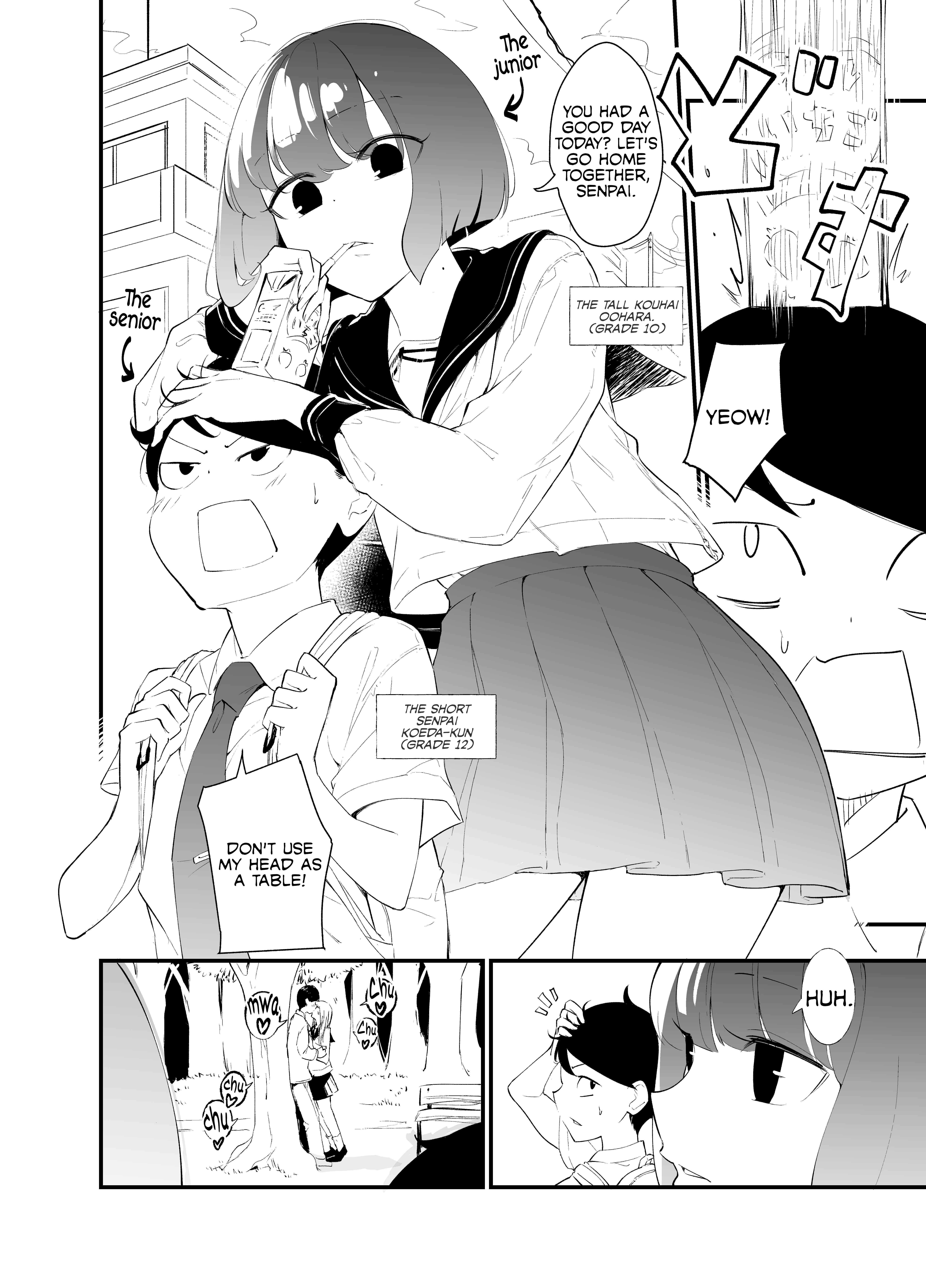 Page 1 Chapter 3 Koushinchou no Kouhai ♀ to Teishinchou no Senpai ♂ ga Renai ni Hatten Suru made