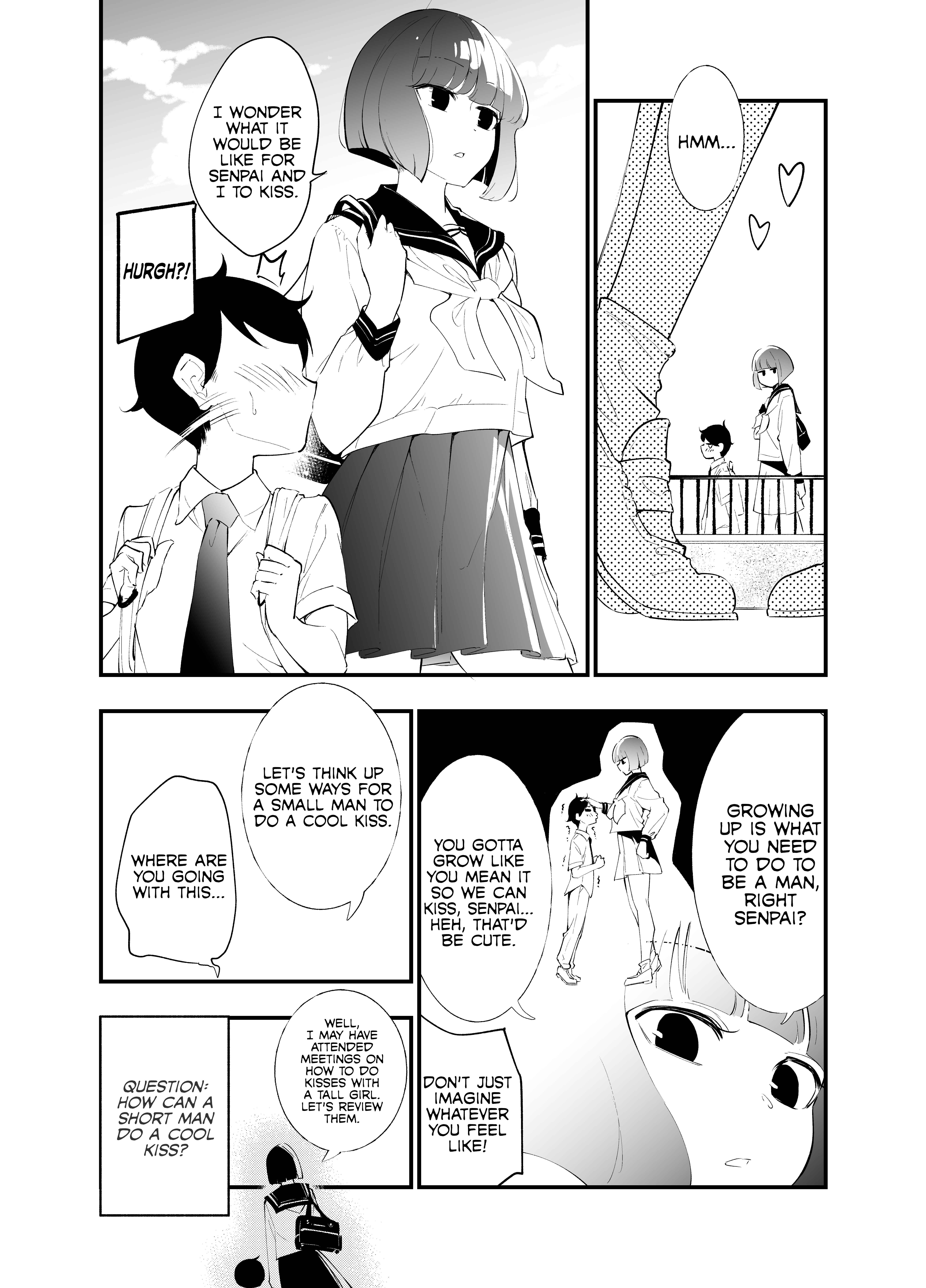 Page 2 Chapter 3 Koushinchou no Kouhai ♀ to Teishinchou no Senpai ♂ ga Renai ni Hatten Suru made