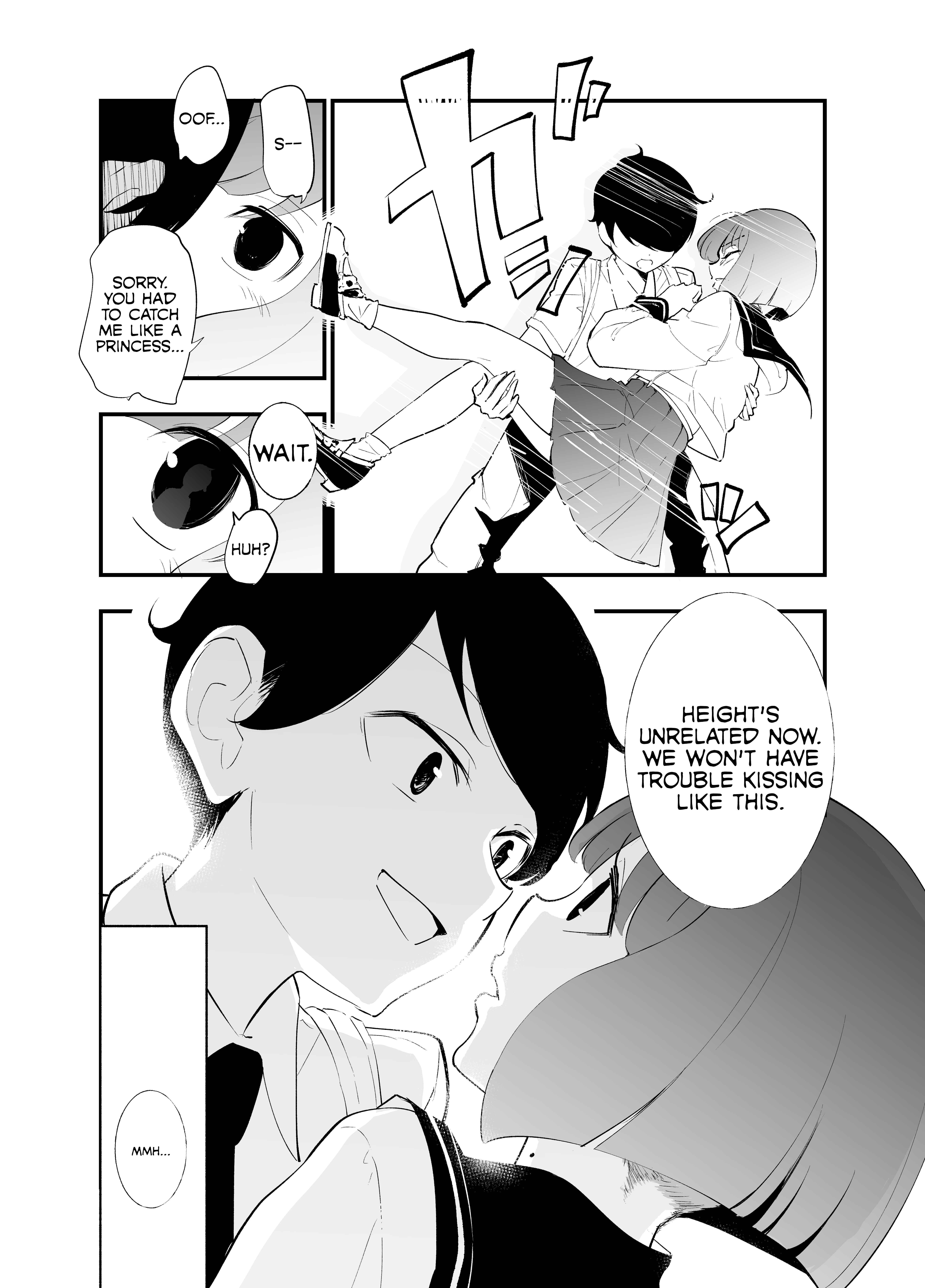 Page 4 Chapter 3 Koushinchou no Kouhai ♀ to Teishinchou no Senpai ♂ ga Renai ni Hatten Suru made