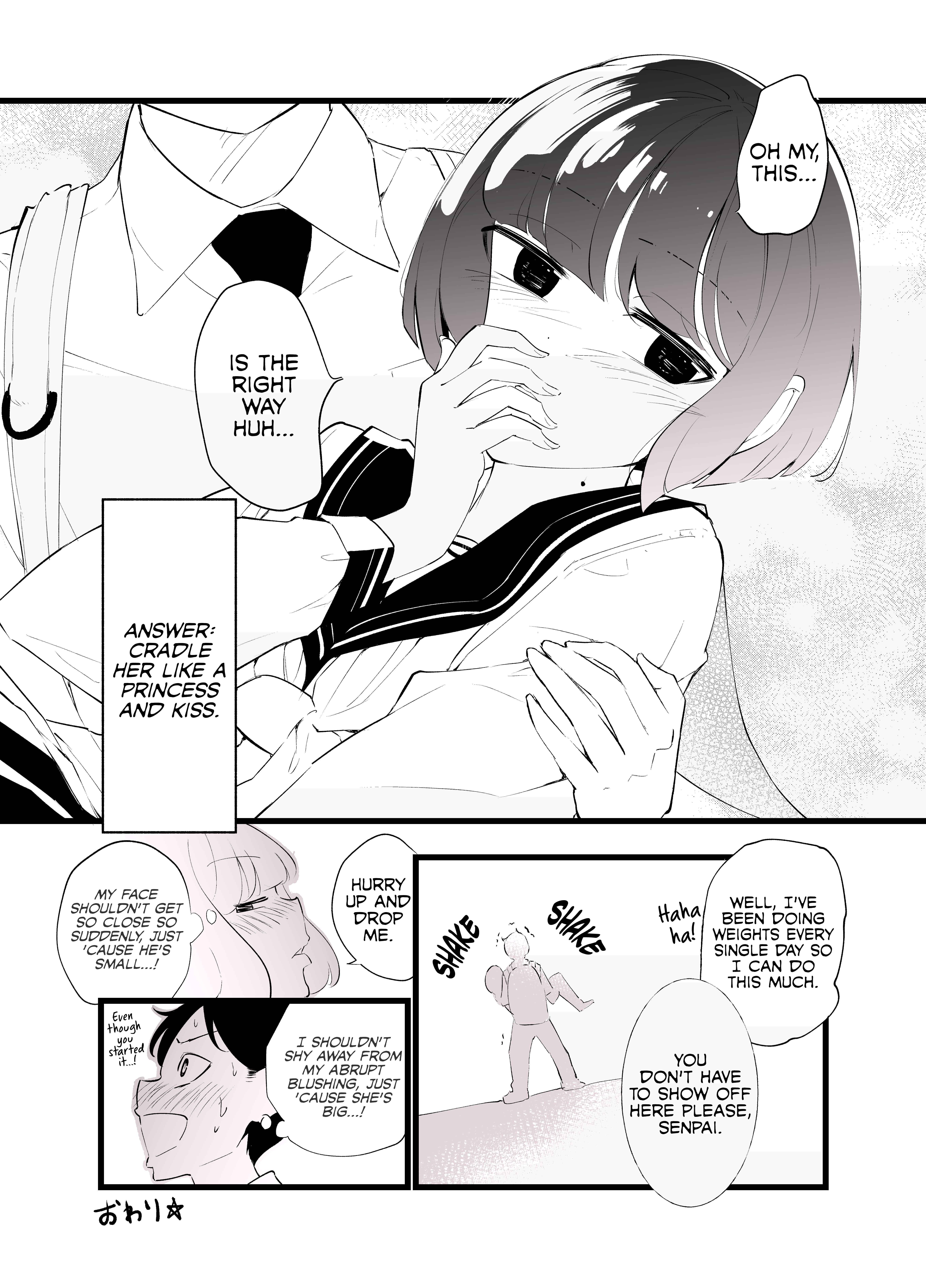 Page 5 Chapter 3 Koushinchou no Kouhai ♀ to Teishinchou no Senpai ♂ ga Renai ni Hatten Suru made