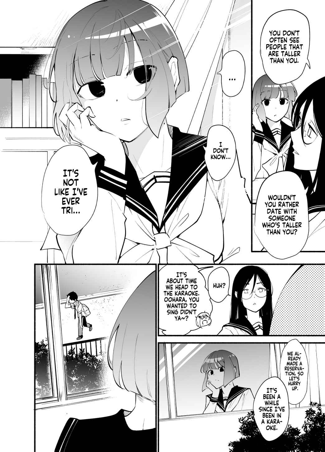 Page 4 Chapter 12 Koushinchou no Kouhai ♀ to Teishinchou no Senpai ♂ ga Renai ni Hatten Suru made