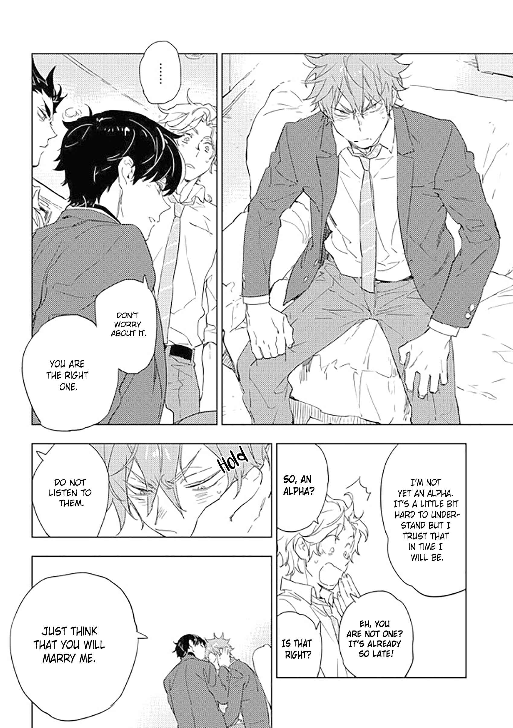 Page 16 Chapter 1 Mitsu ni Kiba